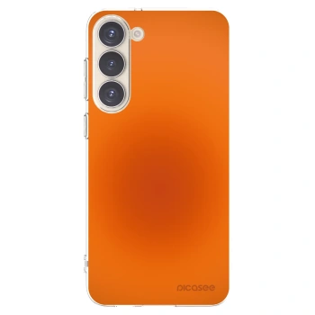 Picasee silikonový průhledný obal pro Samsung Galaxy S23+ 5G - Heat Core