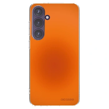 Picasee silikonový průhledný obal pro Samsung Galaxy S24+ S926B 5G - Heat Core