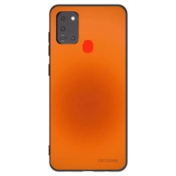 Picasee silikonový černý obal pro Samsung Galaxy A21s - Heat Core