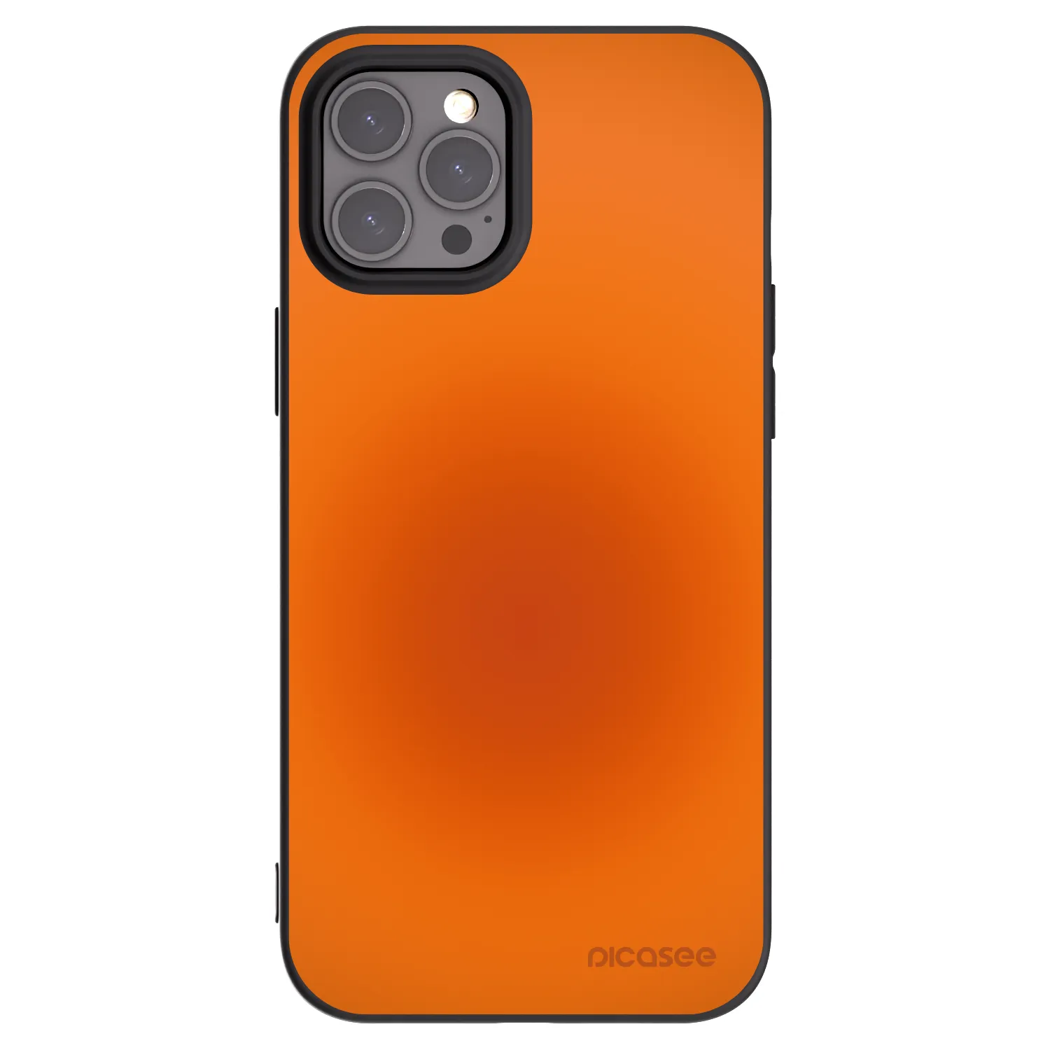 Picasee silikonový černý obal pro Apple iPhone 12 Pro Max - Heat Core