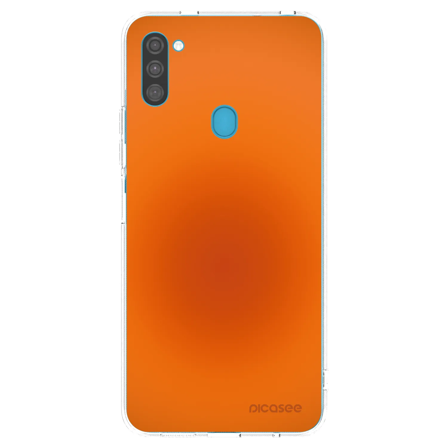 Picasee silikonový průhledný obal pro Samsung Galaxy M11 - Heat Core