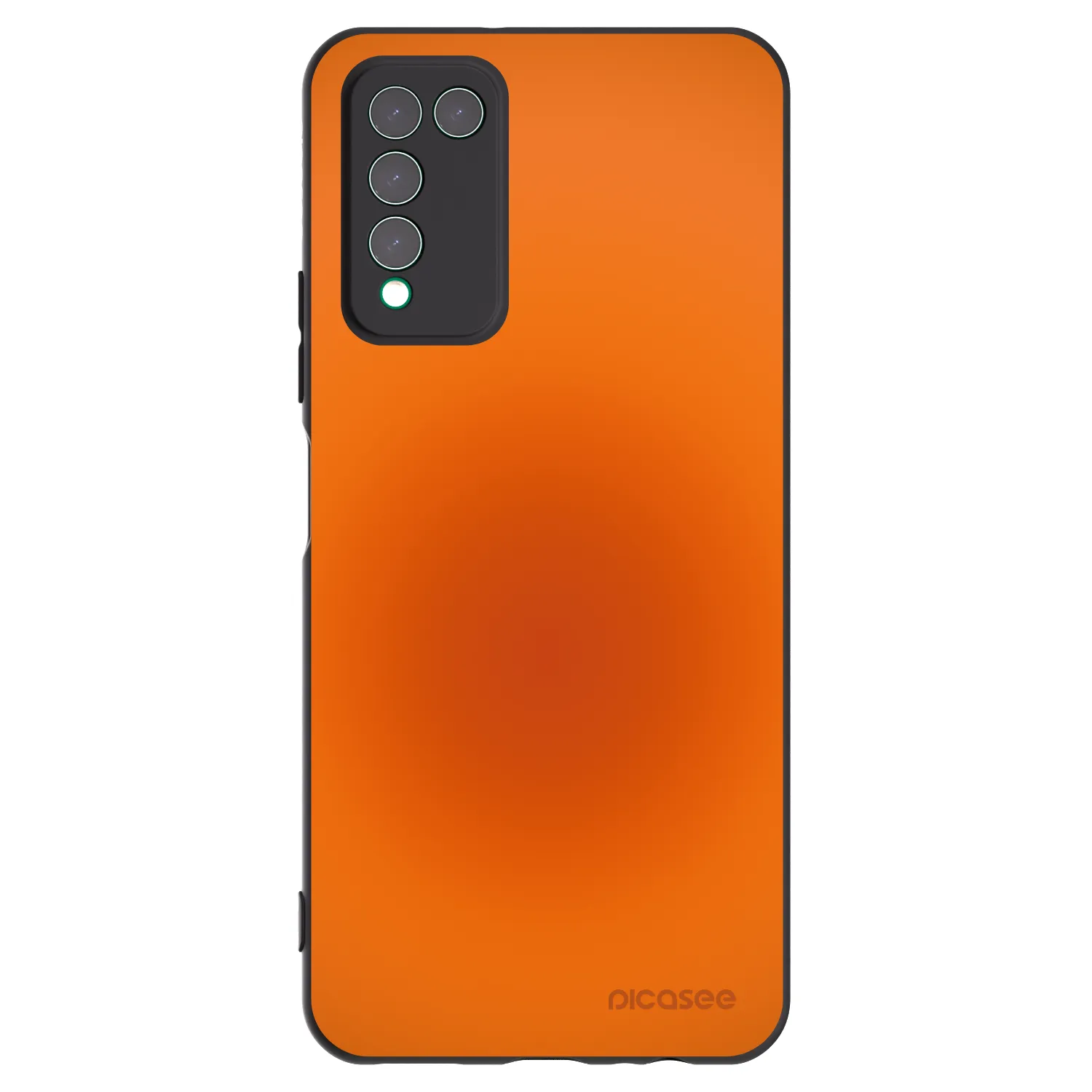 Picasee silikonový černý obal pro Honor 10X Lite - Heat Core