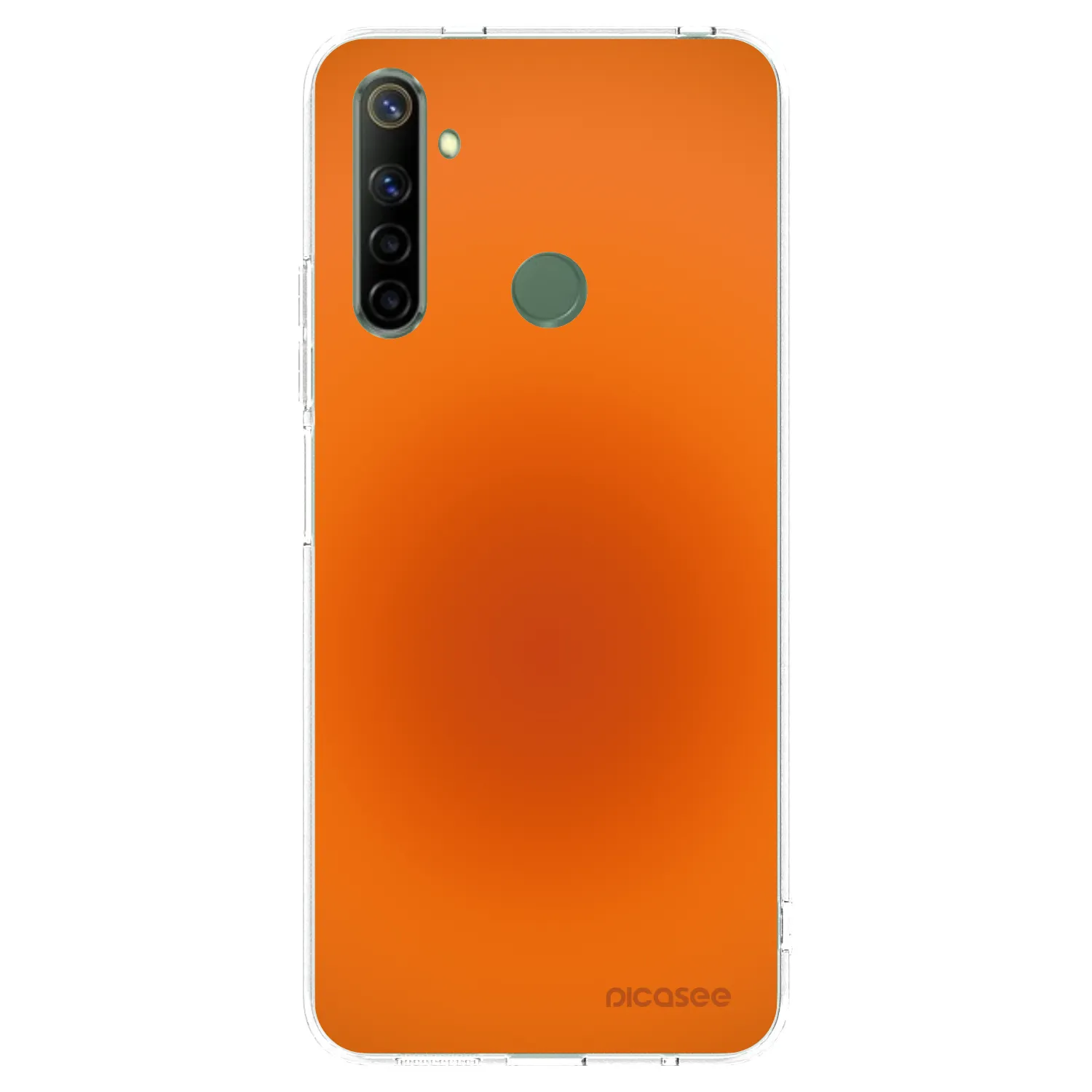 Picasee silikonový průhledný obal pro Realme 6i - Heat Core