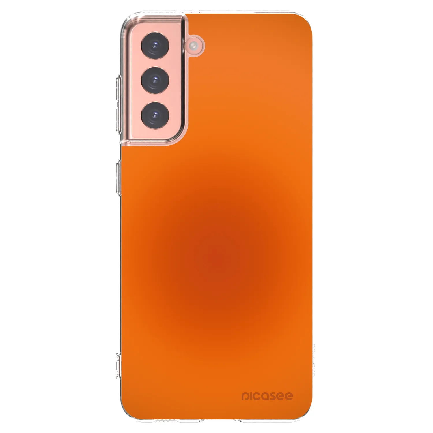 Picasee silikonový průhledný obal pro Samsung Galaxy S21 5G G991B - Heat Core