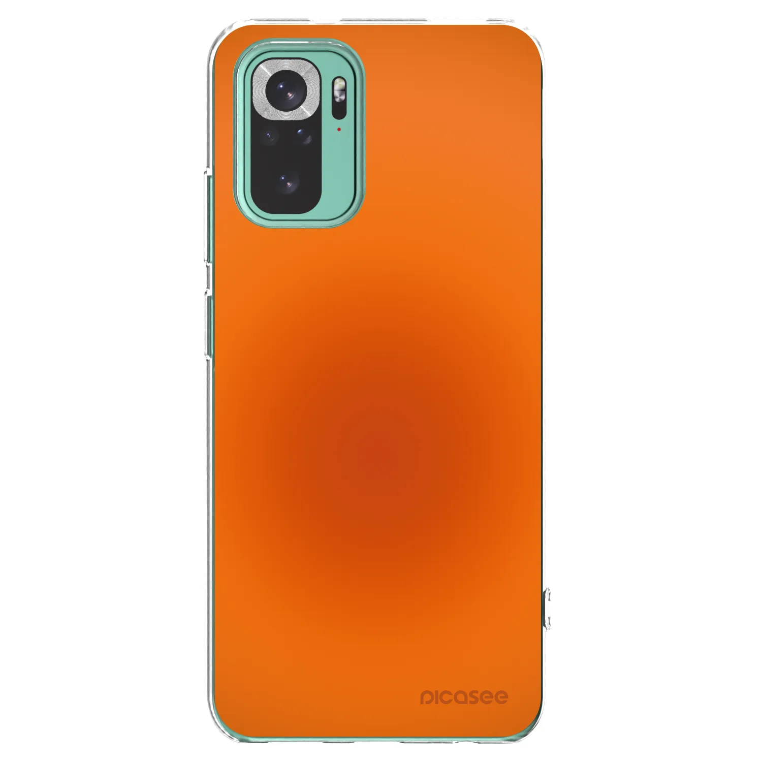Picasee silikonový průhledný obal pro Xiaomi Redmi Note 10 Pro - Heat Core