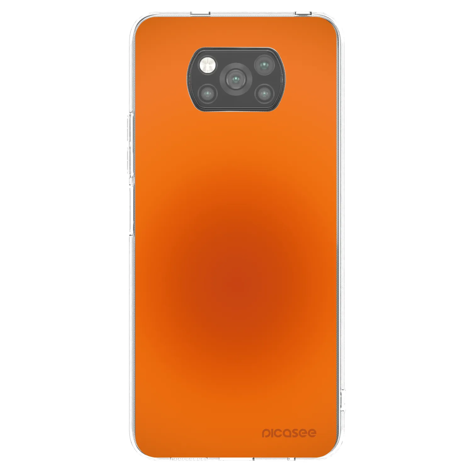 Picasee silikonový černý obal pro Xiaomi Poco X3 Pro - Heat Core
