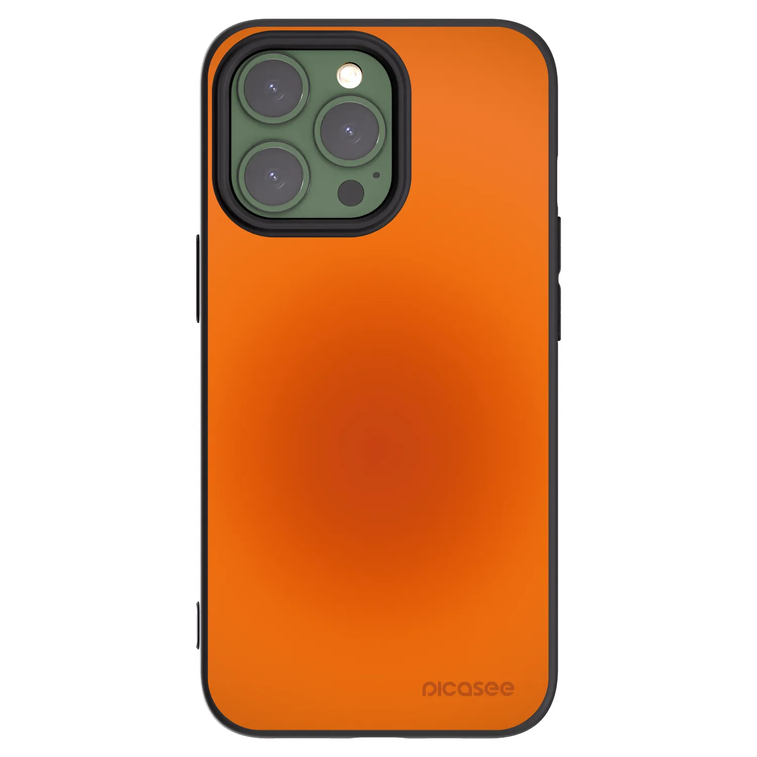 Picasee silikonový černý obal pro Apple iPhone 13 Pro - Heat Core