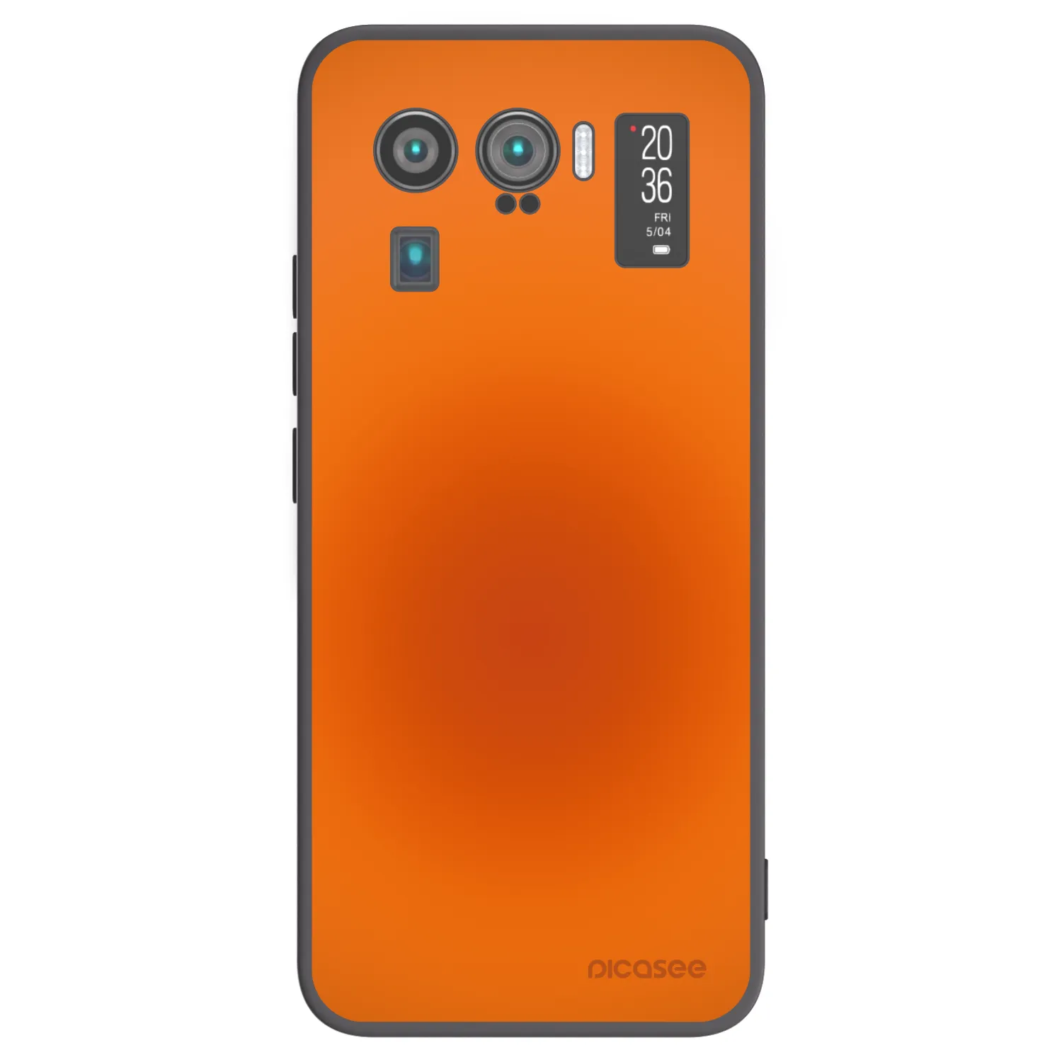 Picasee silikonový černý obal pro Xiaomi Mi 11 Ultra - Heat Core