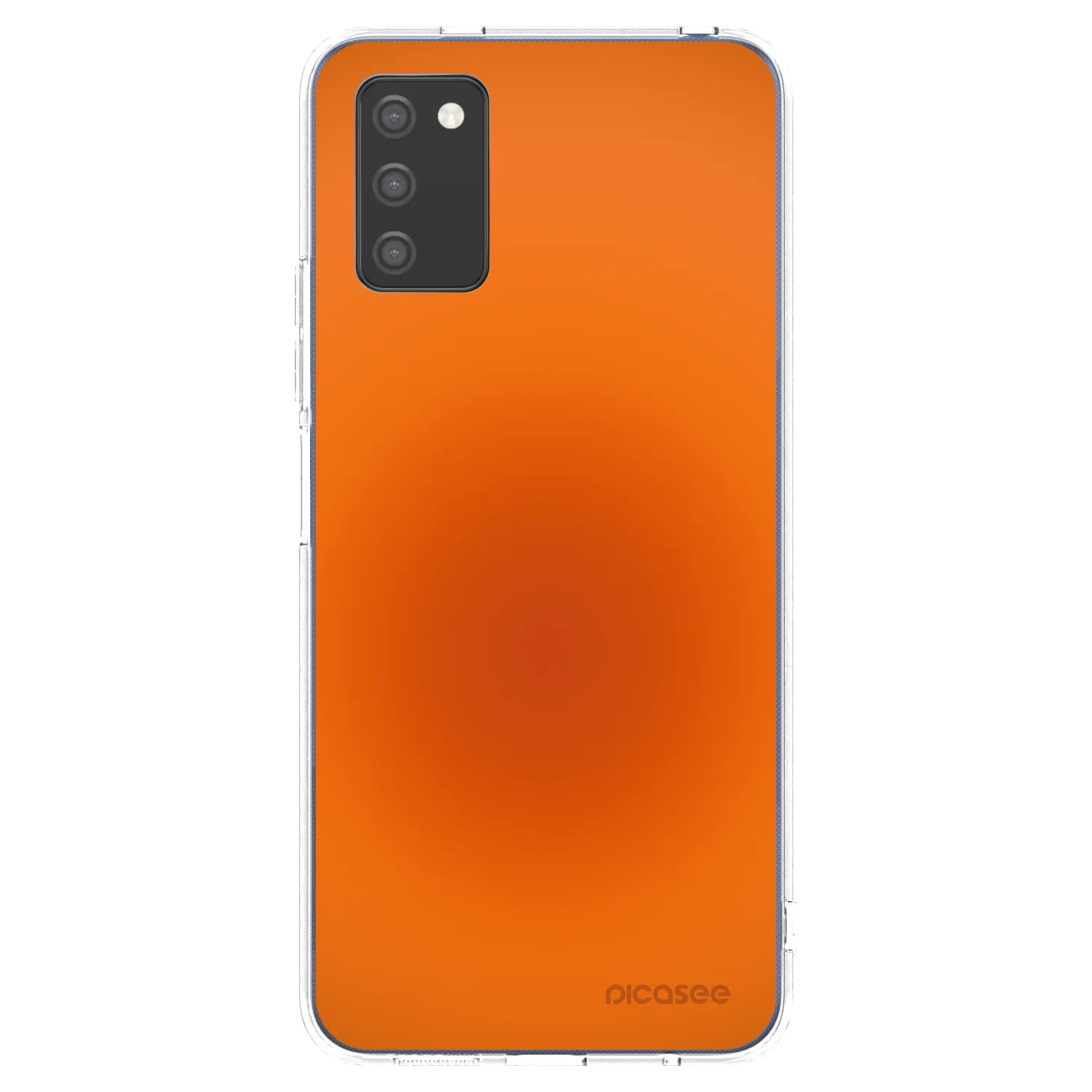 Picasee silikonový průhledný obal pro Samsung Galaxy A02s A025G - Heat Core