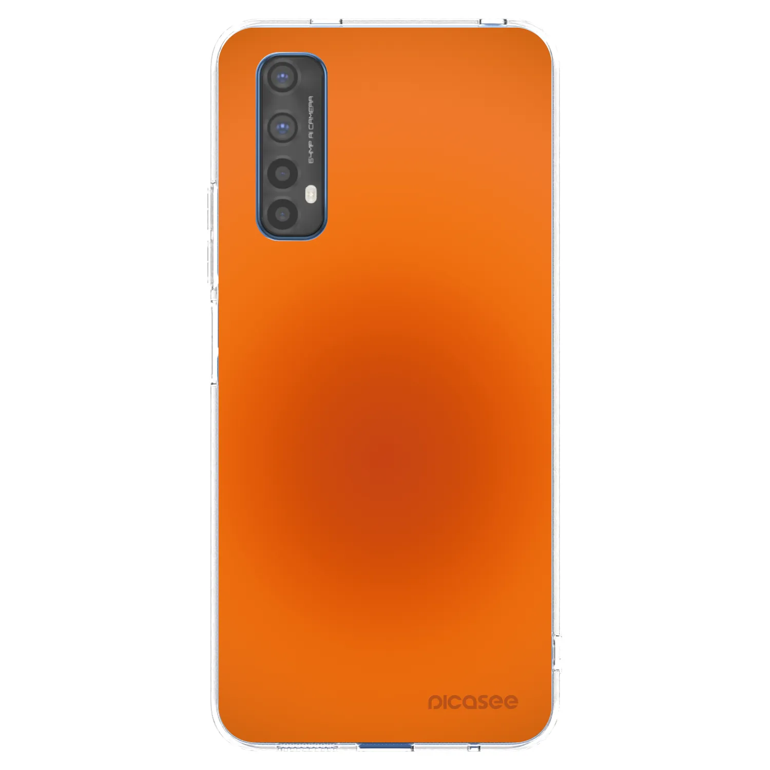 Picasee silikonový průhledný obal pro Realme 7 - Heat Core