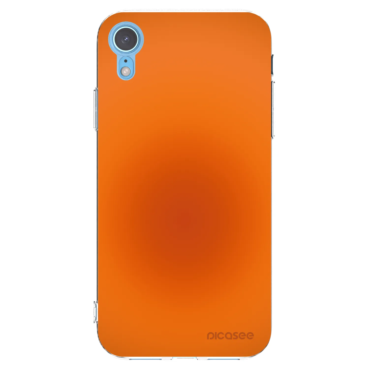 Picasee silikonový průhledný obal pro Apple iPhone XR - Heat Core