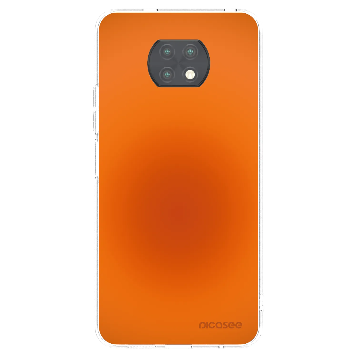 Picasee silikonový průhledný obal pro Xiaomi Redmi Note 9T - Heat Core
