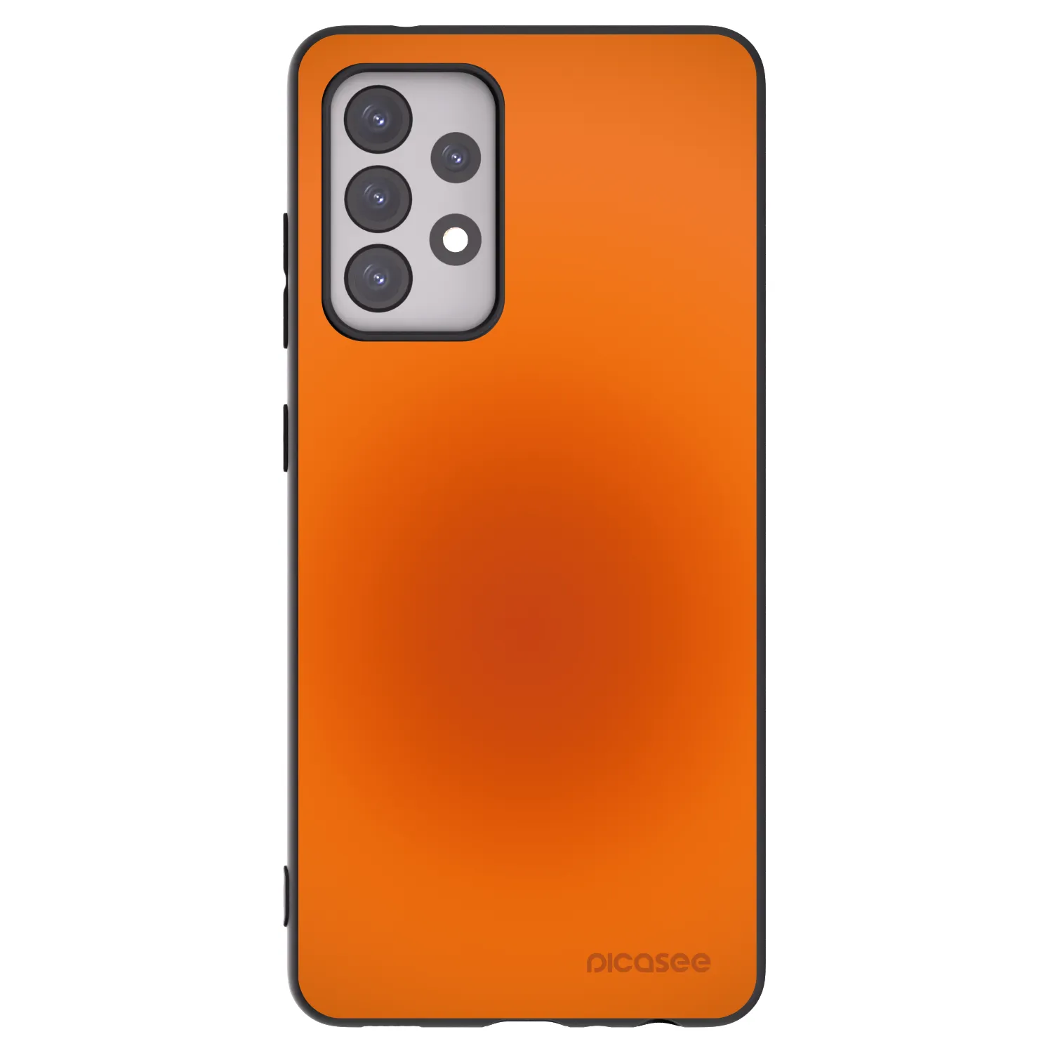 Picasee silikonový černý obal pro Samsung Galaxy A52s 5G A528B - Heat Core