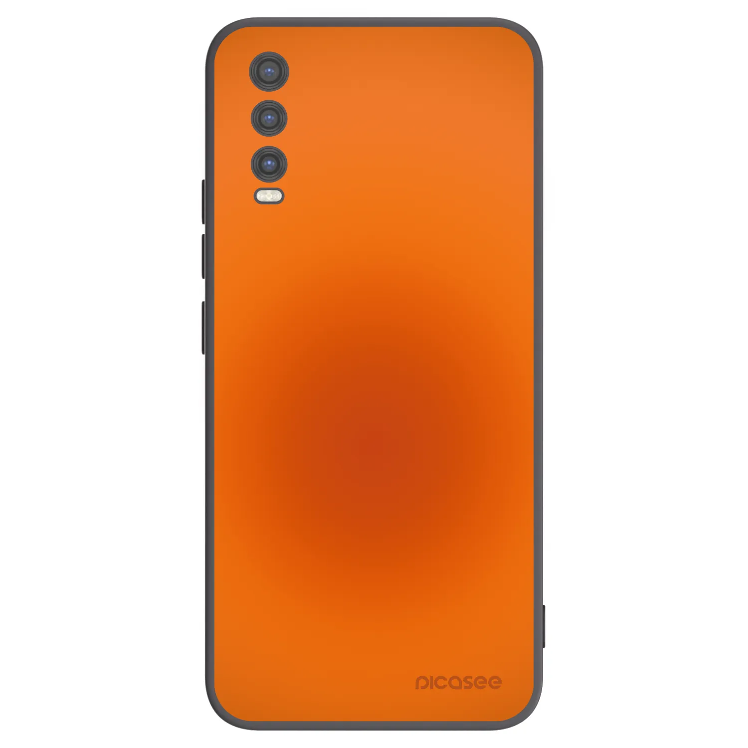 Picasee silikonový černý obal pro Vivo Y20s - Heat Core