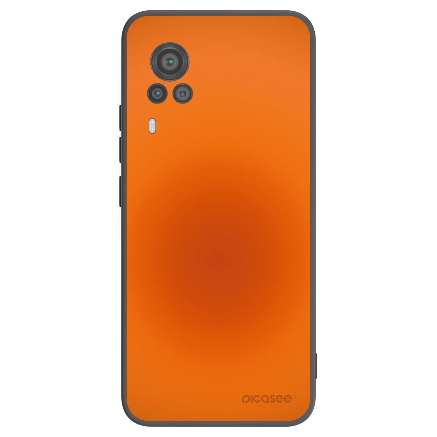 Picasee silikonový černý obal pro Vivo X60 Pro 5G - Heat Core