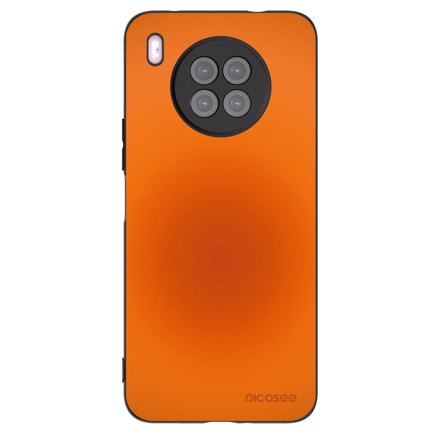 Picasee silikonový černý obal pro Huawei Nova 8i - Heat Core