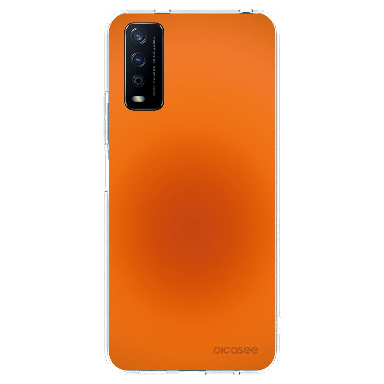 Picasee silikonový průhledný obal pro Vivo Y11s - Heat Core