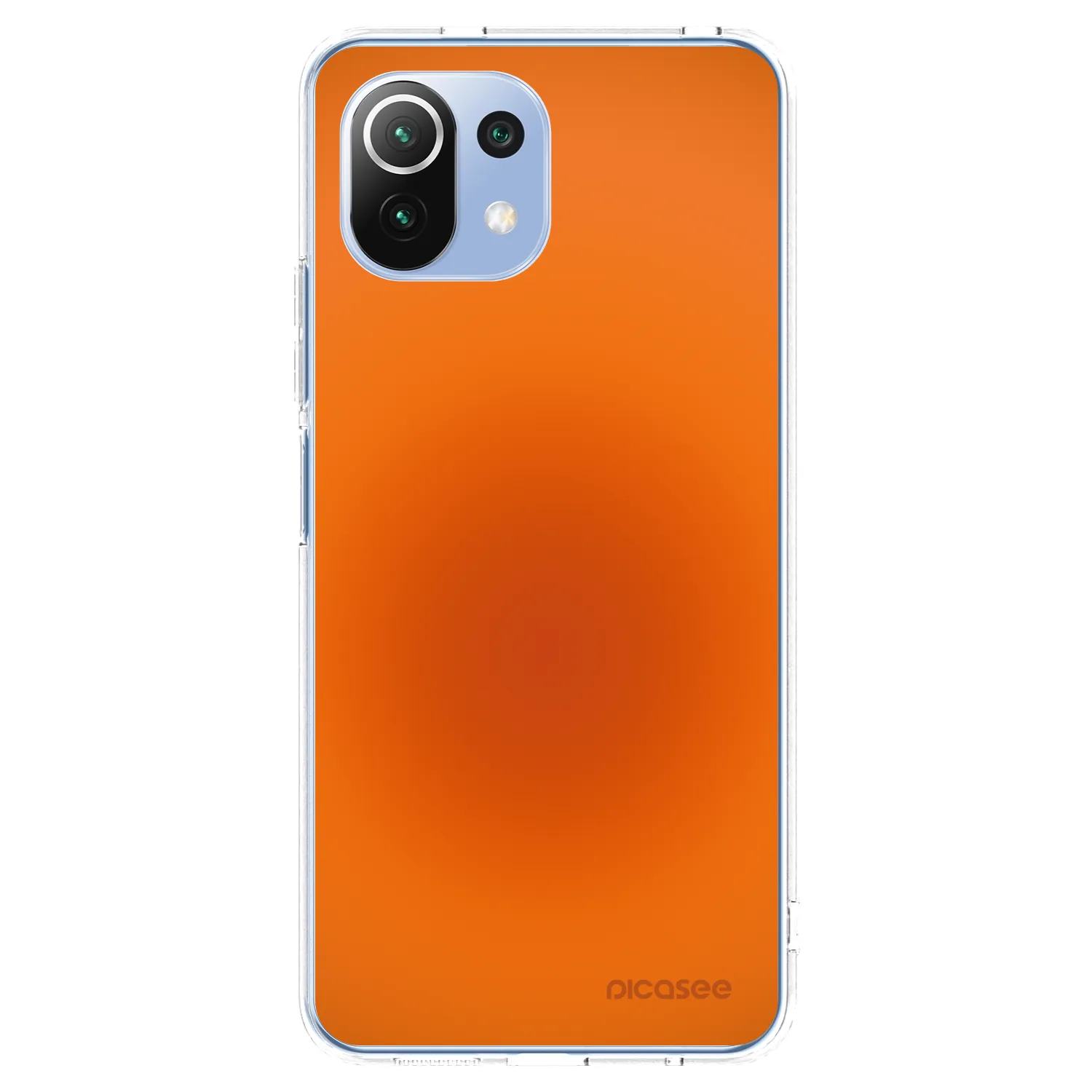 Picasee silikonový průhledný obal pro Xiaomi 11 Lite 5G NE - Heat Core