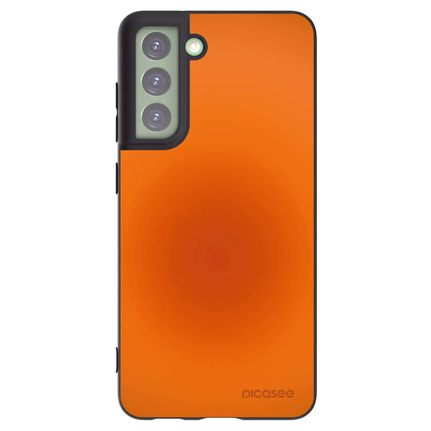 Picasee silikonový černý obal pro Samsung Galaxy S21 FE 5G - Heat Core