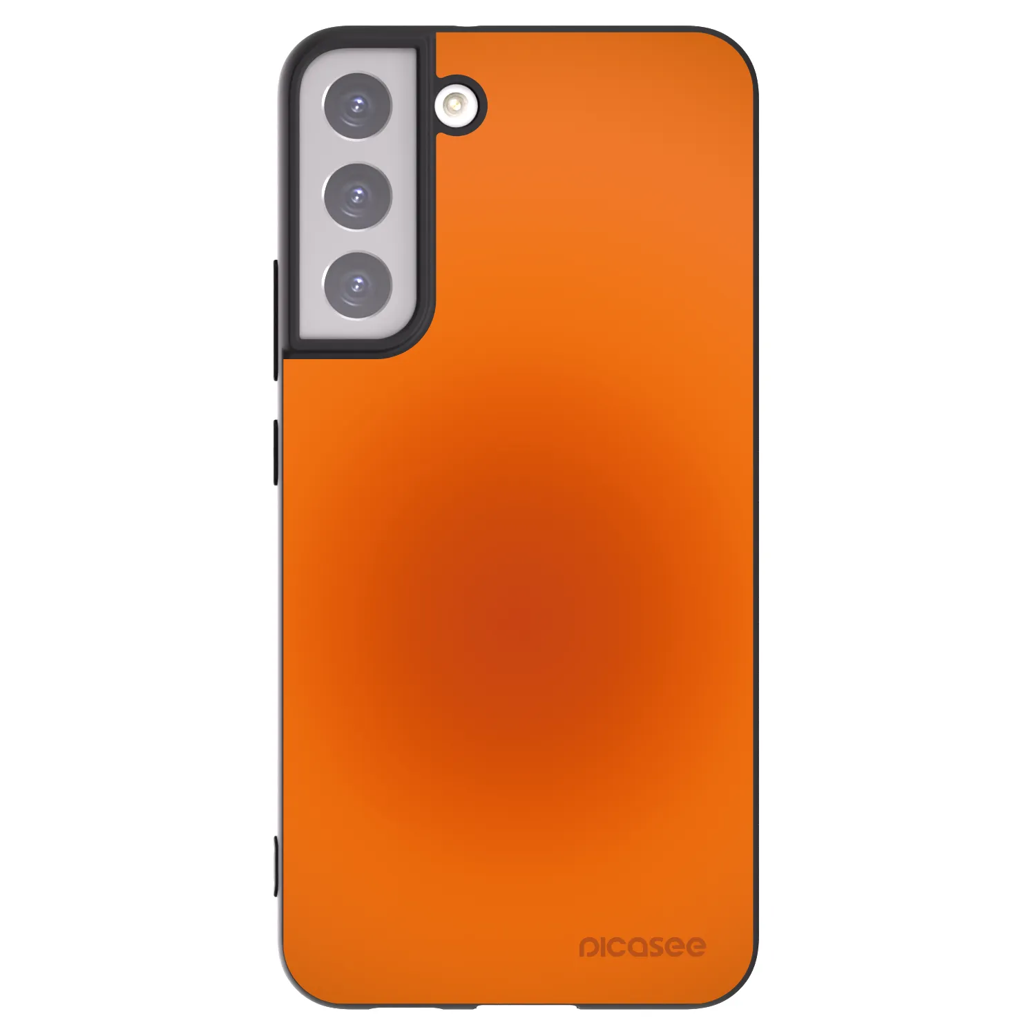 Picasee silikonový černý obal pro Samsung Galaxy S22+ 5G - Heat Core