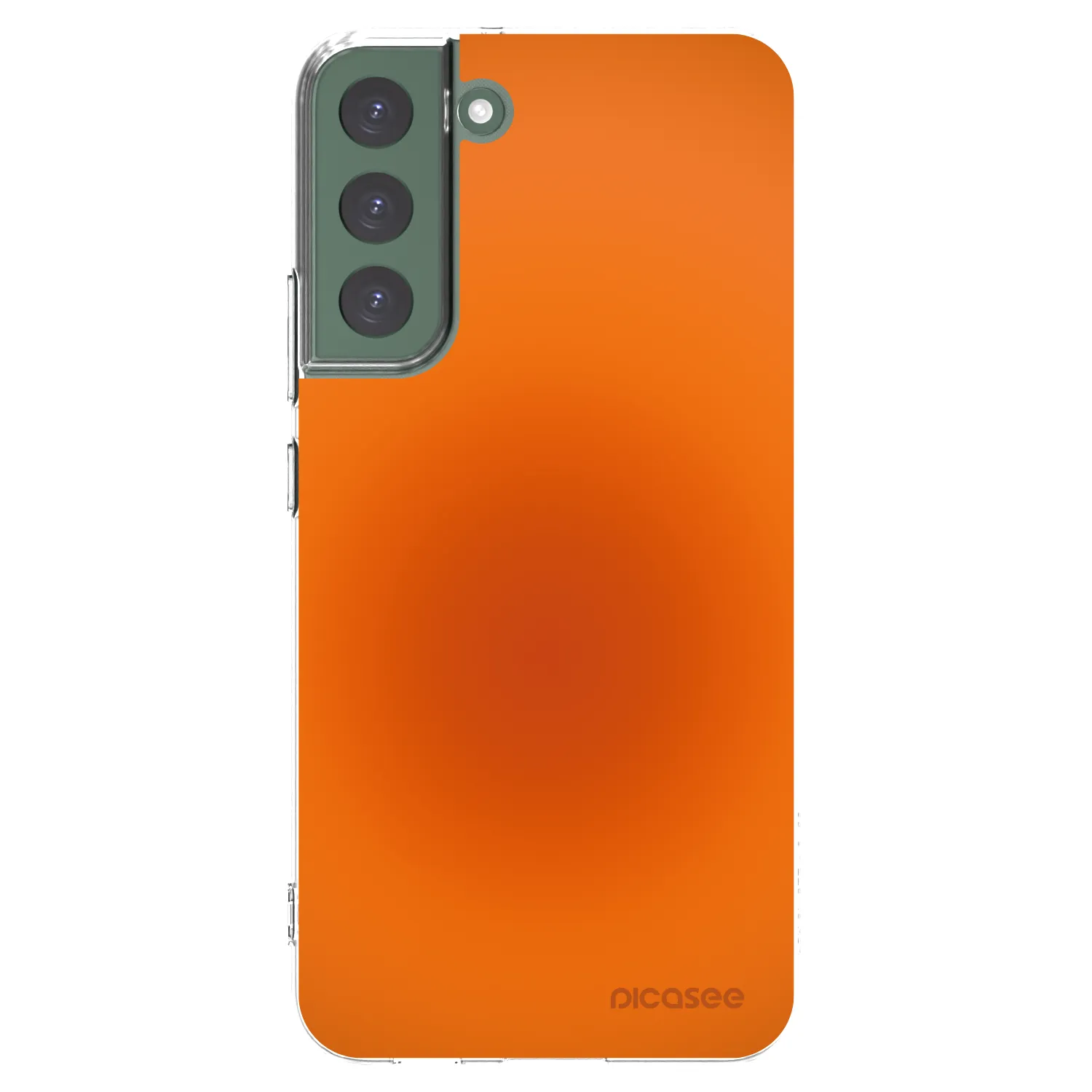 Picasee silikonový průhledný obal pro Samsung Galaxy S22+ 5G - Heat Core