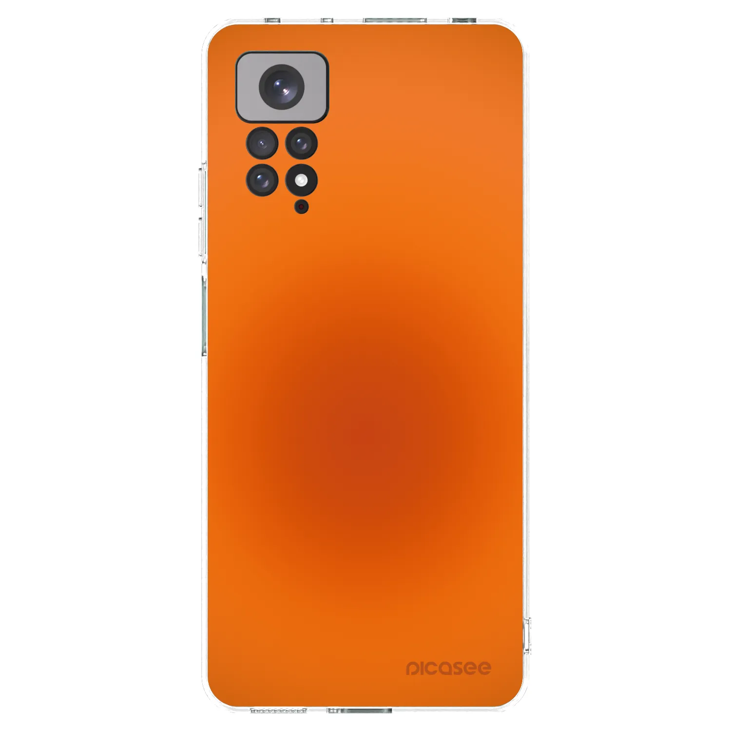 Picasee silikonový průhledný obal pro Xiaomi Redmi Note 11 - Heat Core