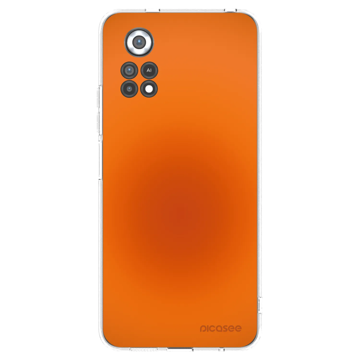 Picasee silikonový průhledný obal pro Xiaomi Poco X4 Pro 5G - Heat Core