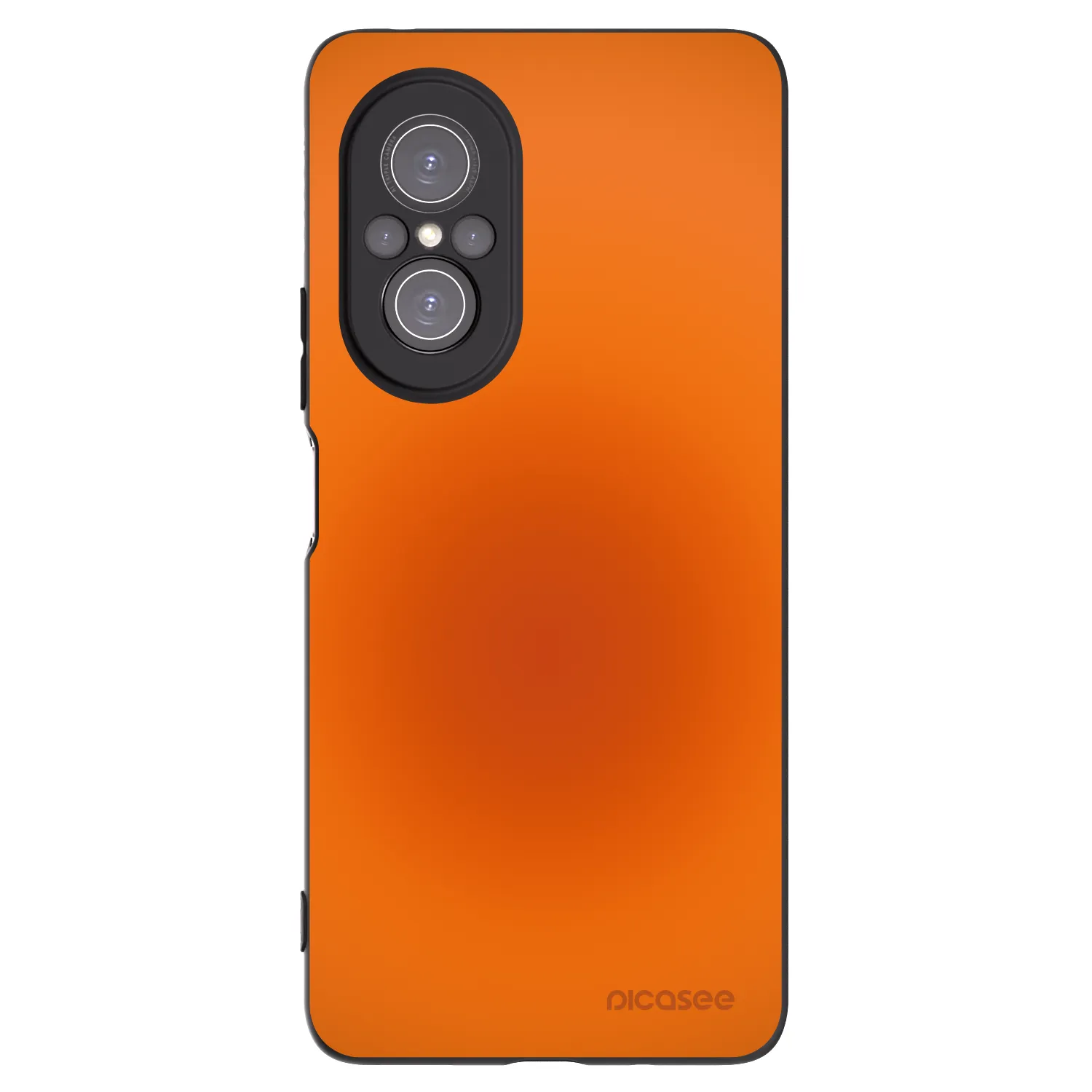 Picasee silikonový černý obal pro Huawei Nova 9 SE - Heat Core