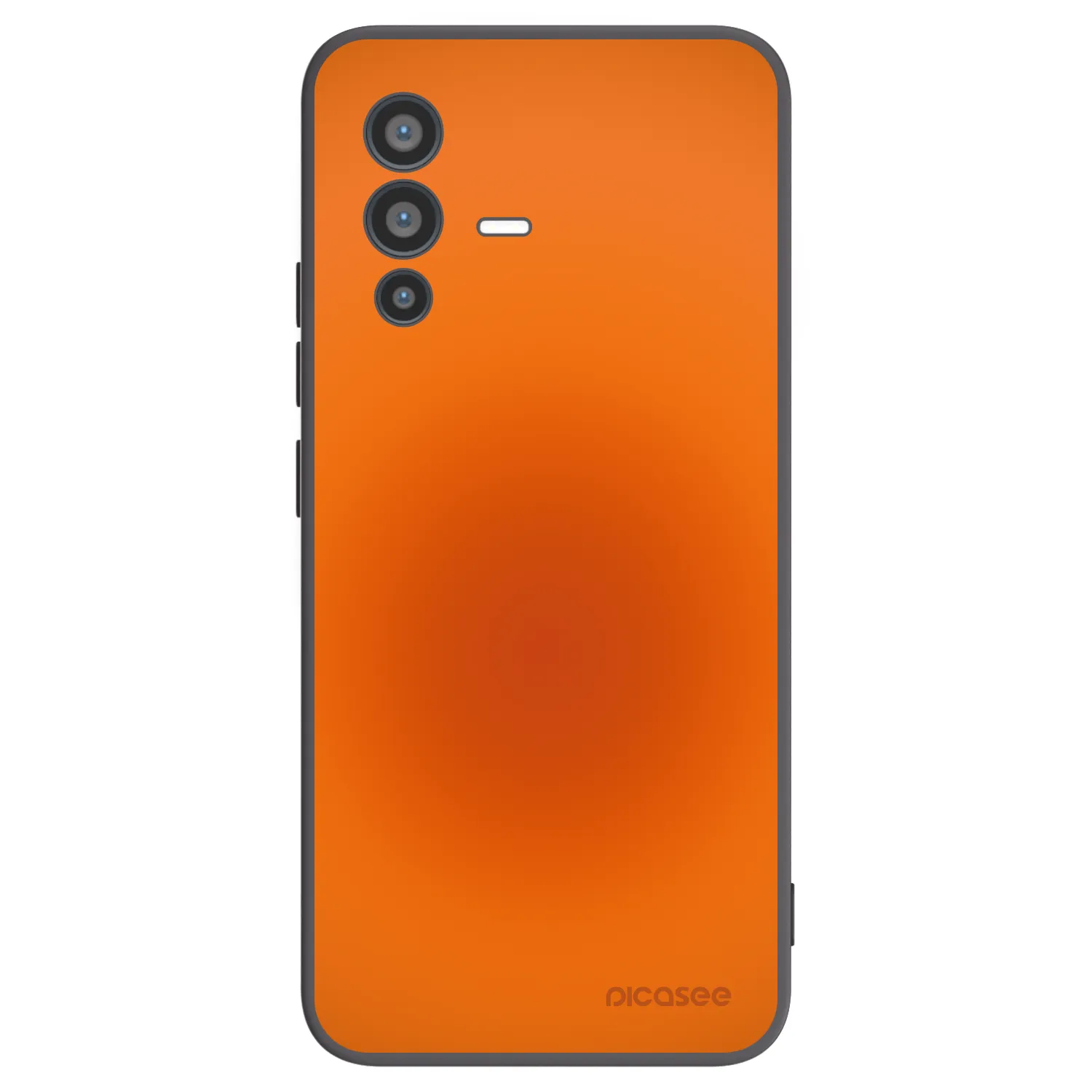 Picasee silikonový černý obal pro Vivo V23 5G - Heat Core
