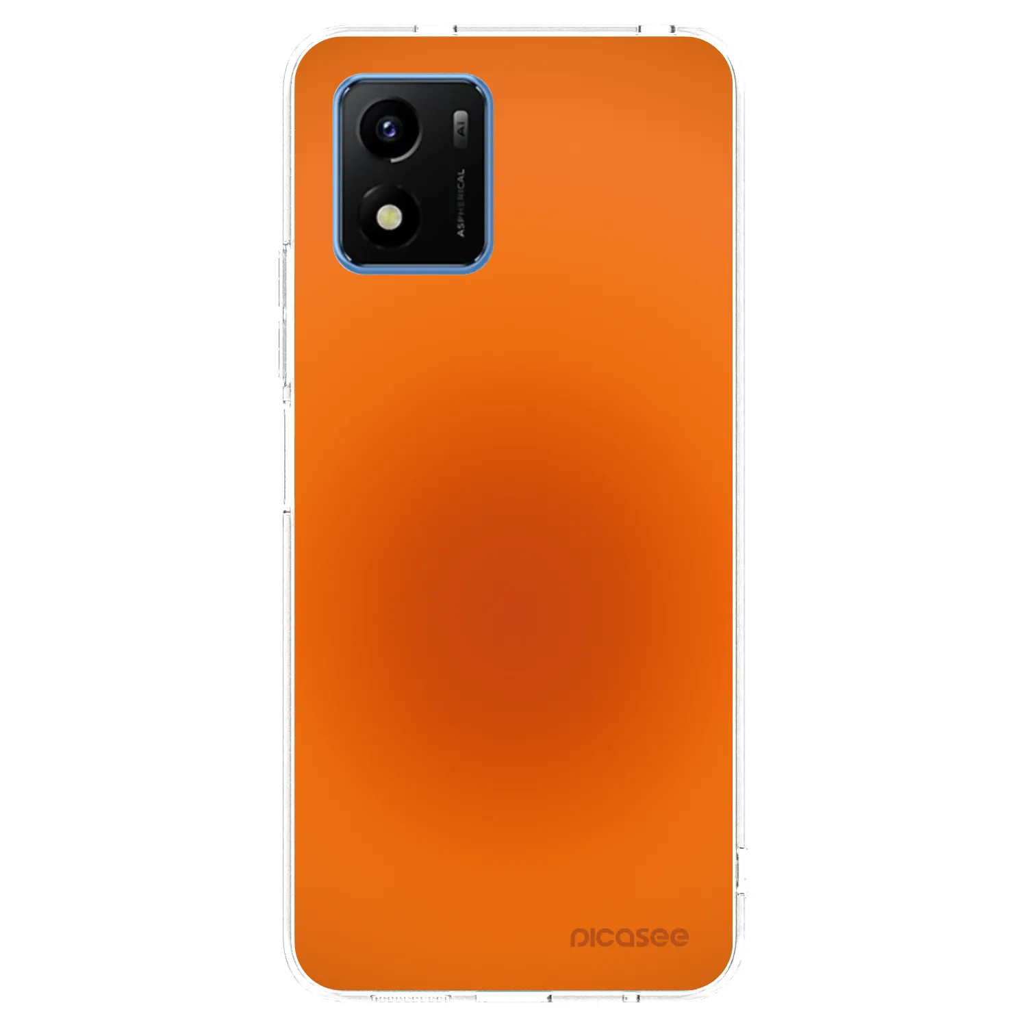 Picasee silikonový průhledný obal pro Vivo Y01 - Heat Core