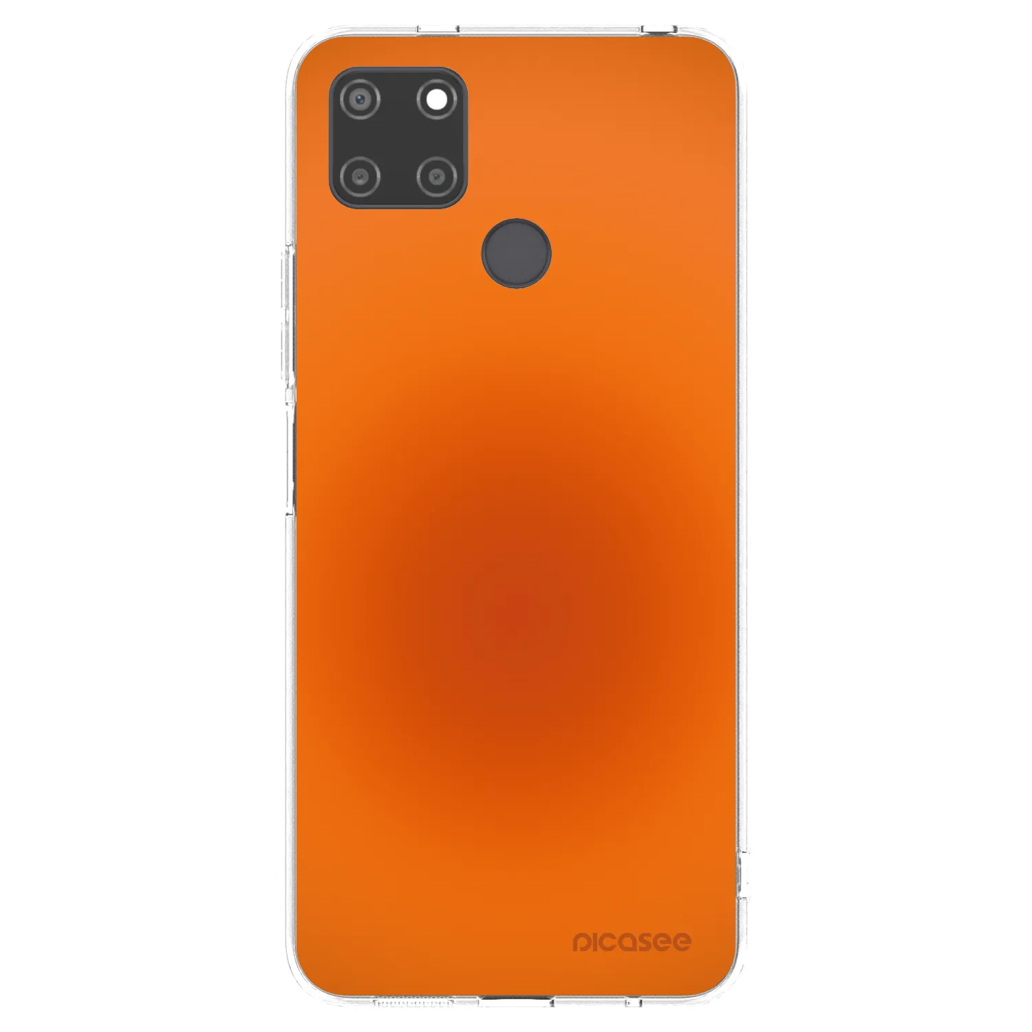 Picasee silikonový průhledný obal pro Realme C21Y - Heat Core