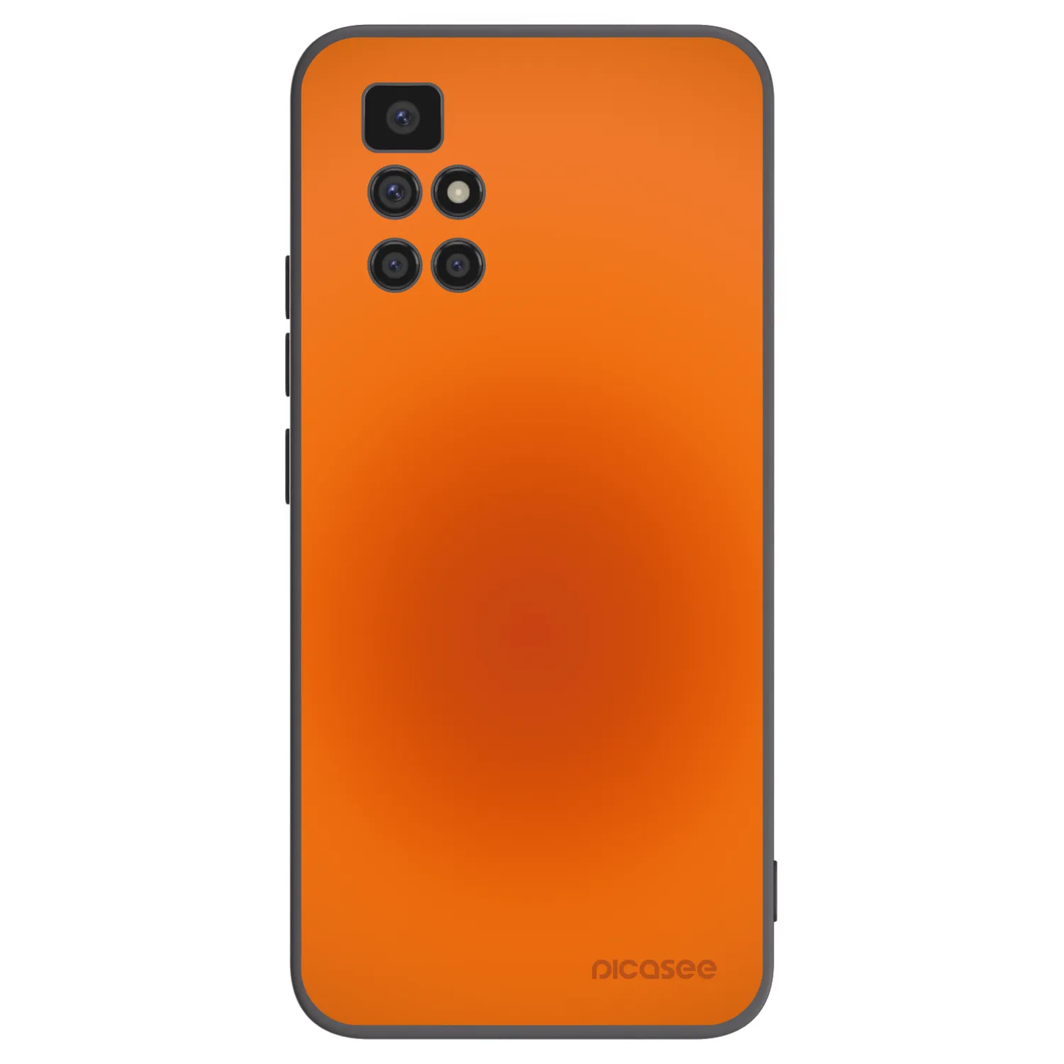 Picasee silikonový černý obal pro Xiaomi Redmi 10 (2022) - Heat Core