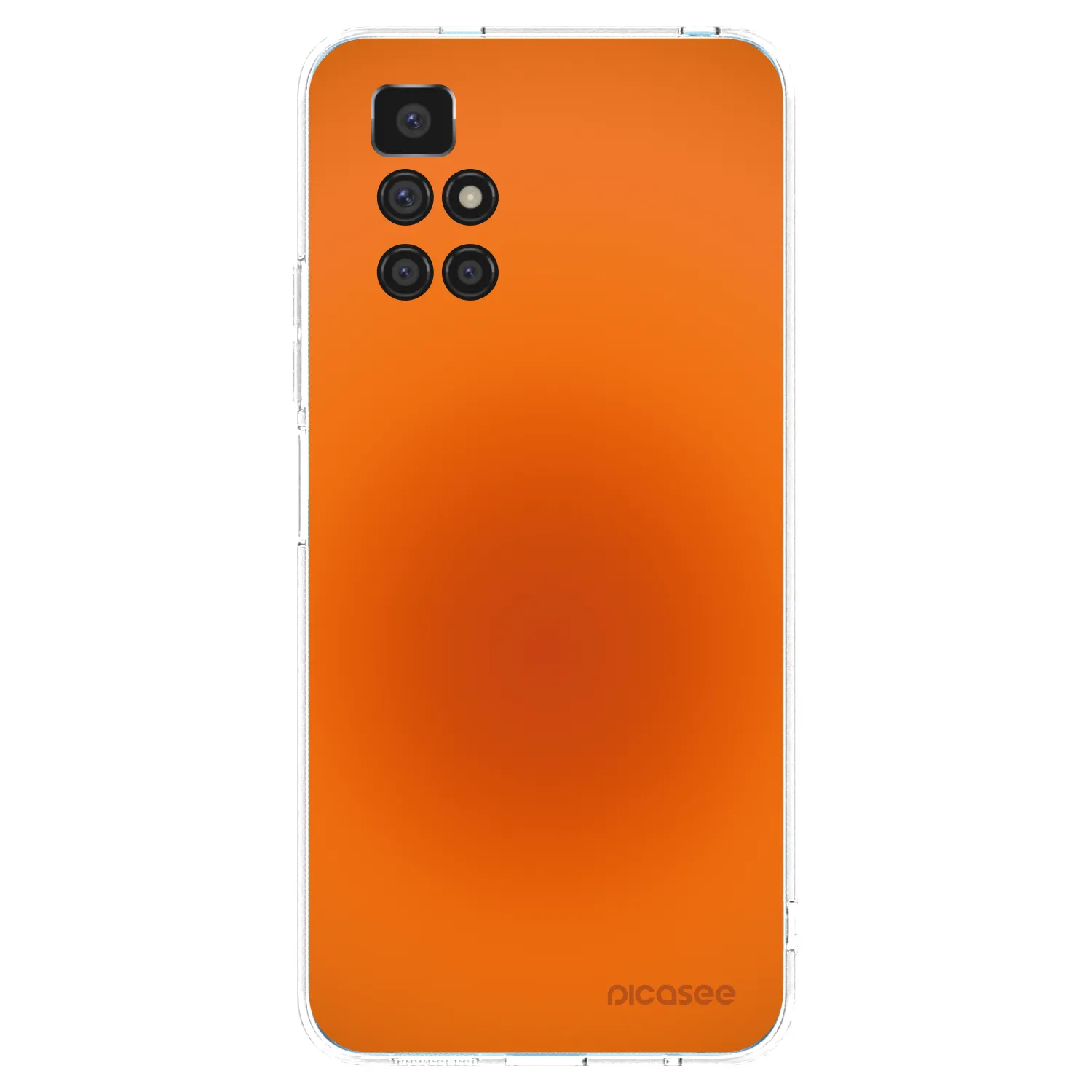 Picasee silikonový průhledný obal pro Xiaomi Redmi 10 (2022) - Heat Core
