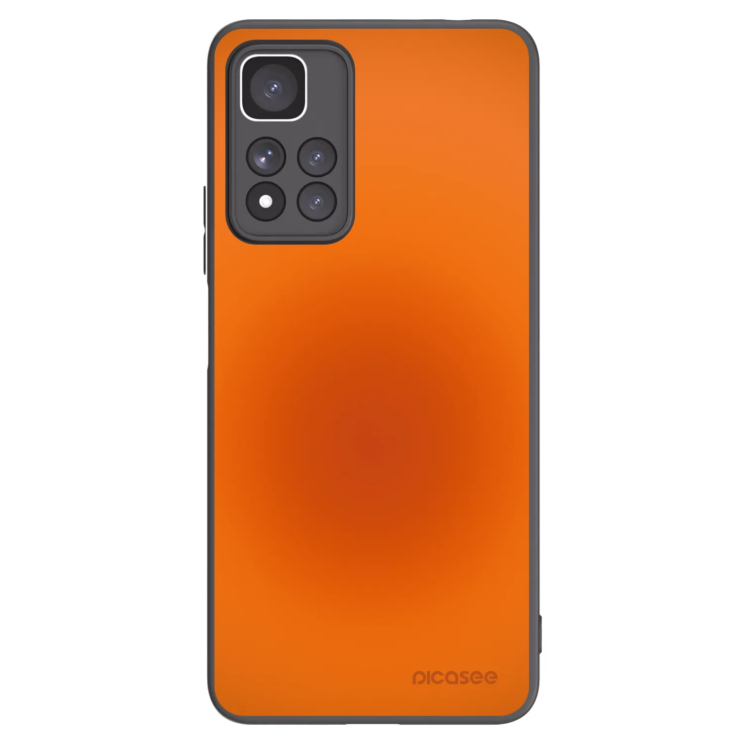 Picasee silikonový černý obal pro Xiaomi Redmi Note 11 Pro+ 5G - Heat Core