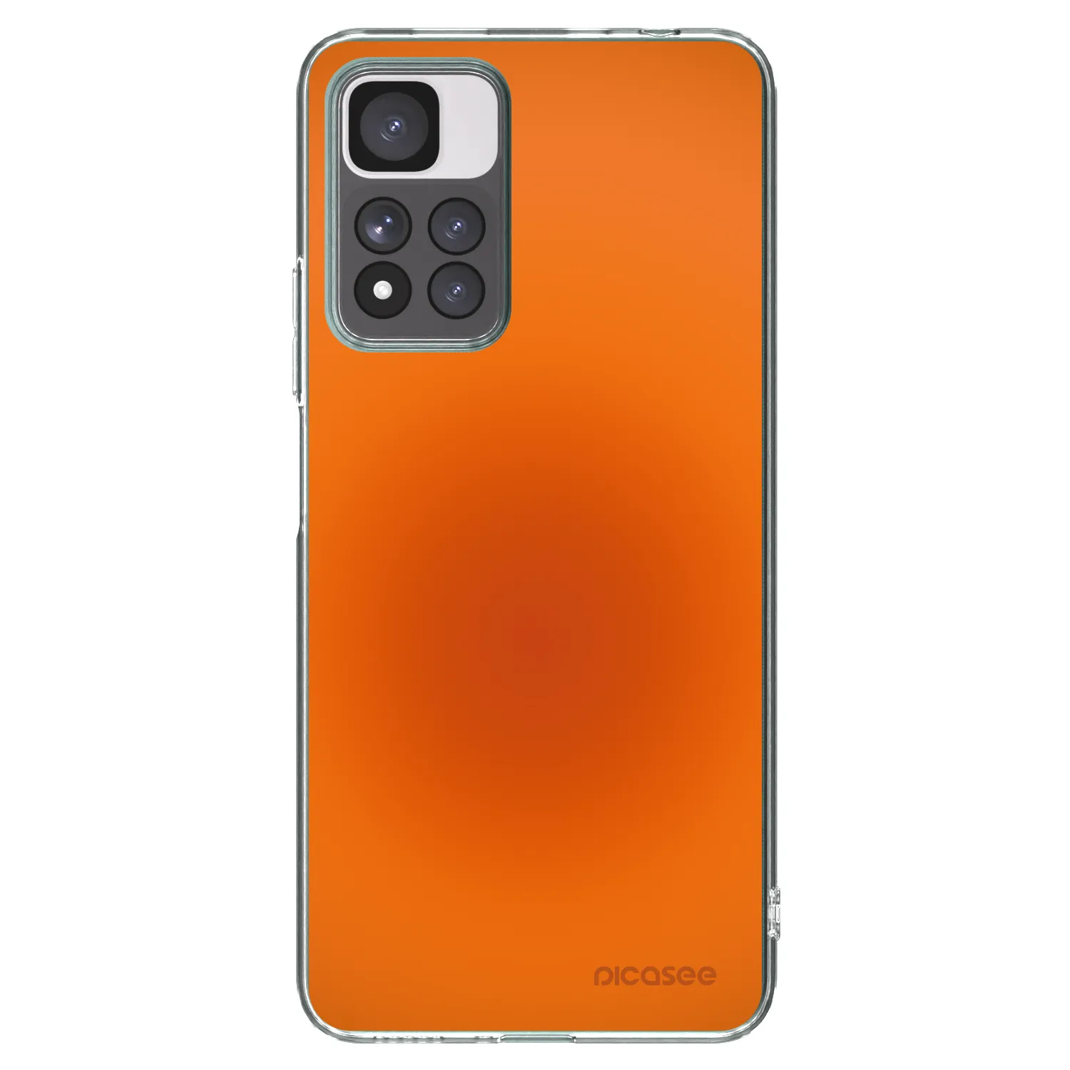 Picasee silikonový průhledný obal pro Xiaomi Redmi Note 11 Pro+ 5G - Heat Core