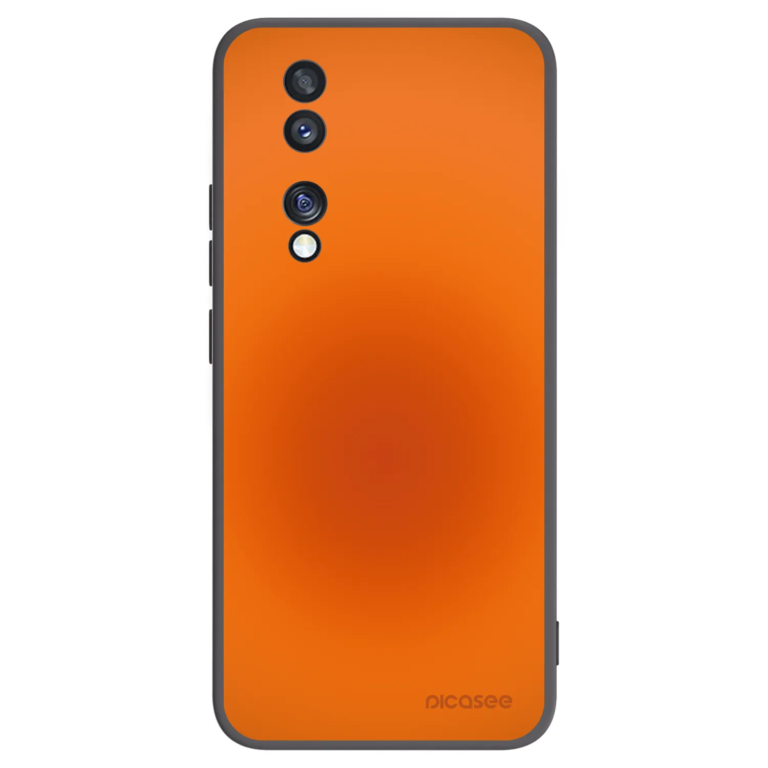 Picasee silikonový černý obal pro Honor 70 - Heat Core