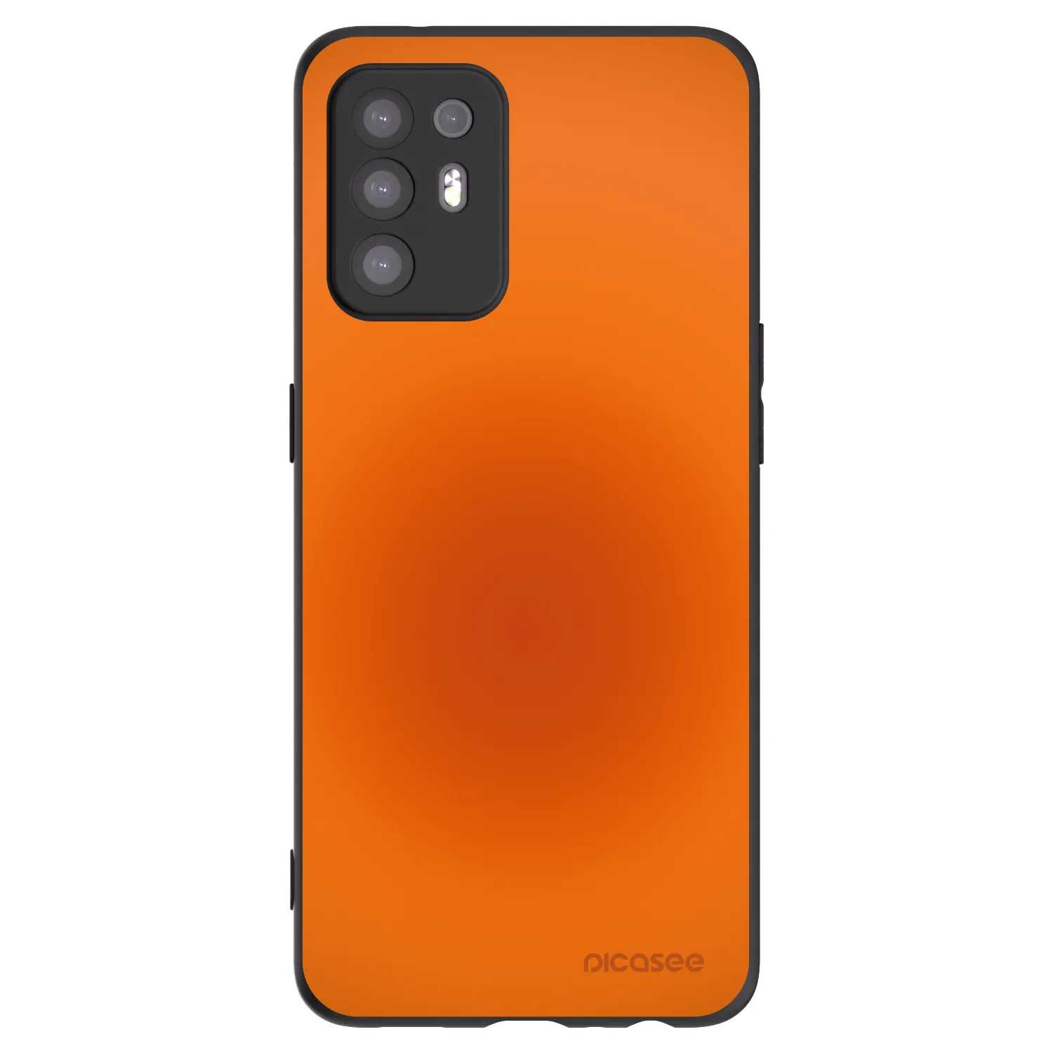 Picasee silikonový černý obal pro OPPO A94 5G - Heat Core