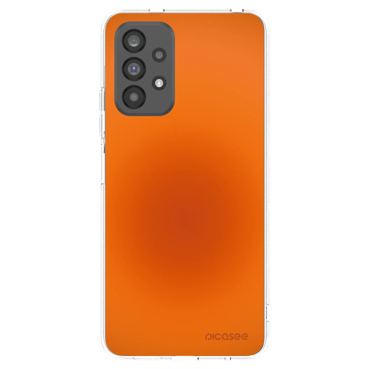 Picasee silikonový průhledný obal pro Samsung Galaxy A73 5G - Heat Core