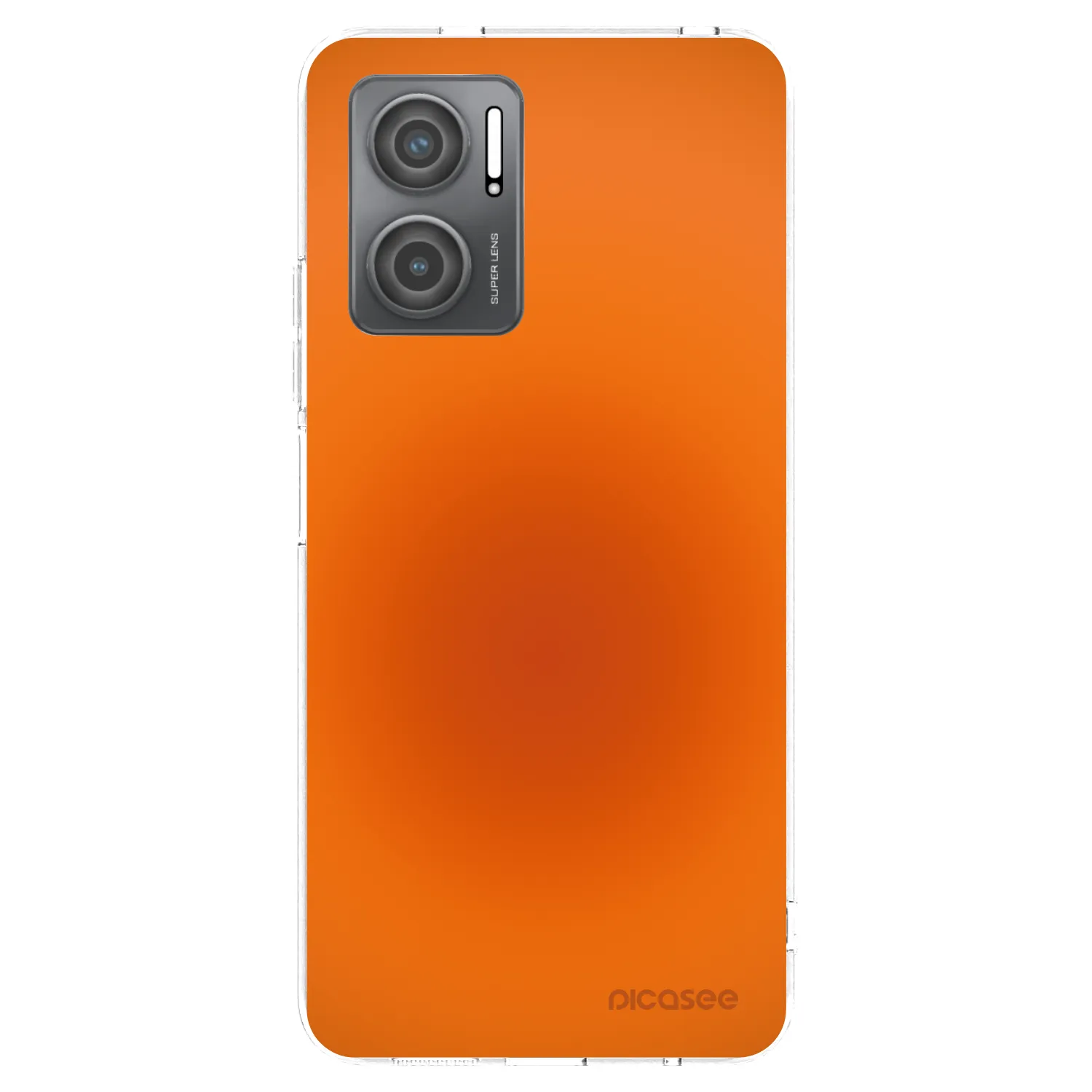 Picasee silikonový průhledný obal pro Xiaomi Redmi 10 5G - Heat Core