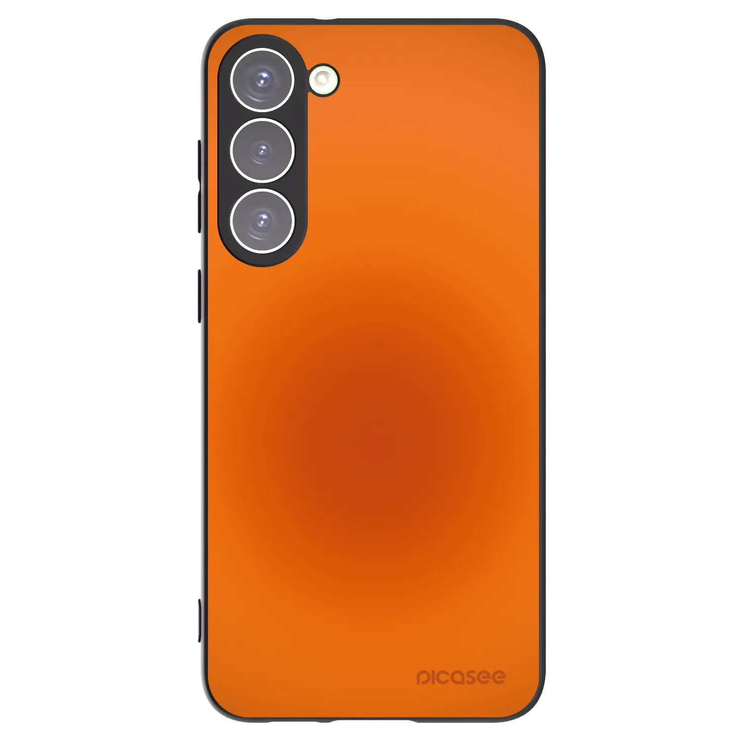 Picasee silikonový černý obal pro Samsung Galaxy S23+ 5G - Heat Core