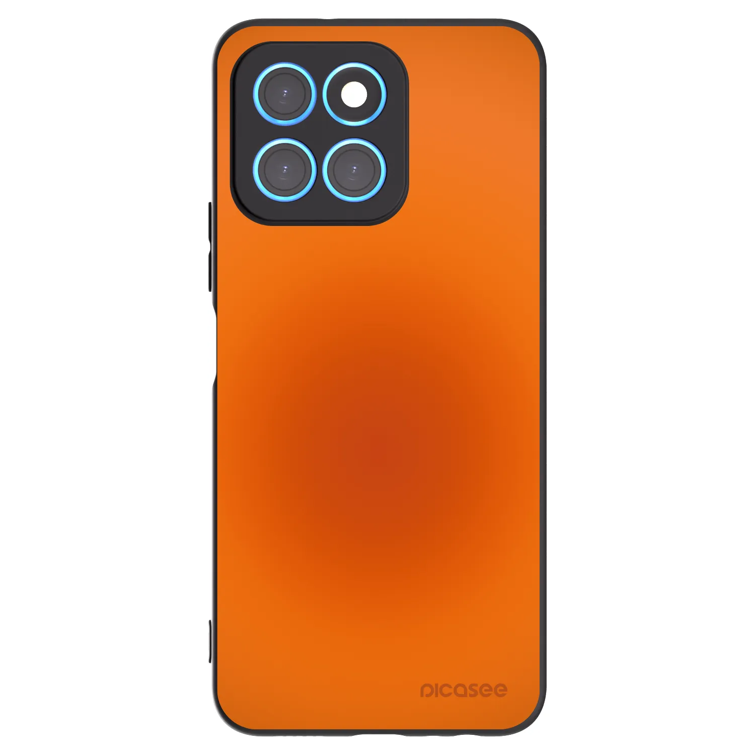 Picasee silikonový černý obal pro Honor X8 5G - Heat Core
