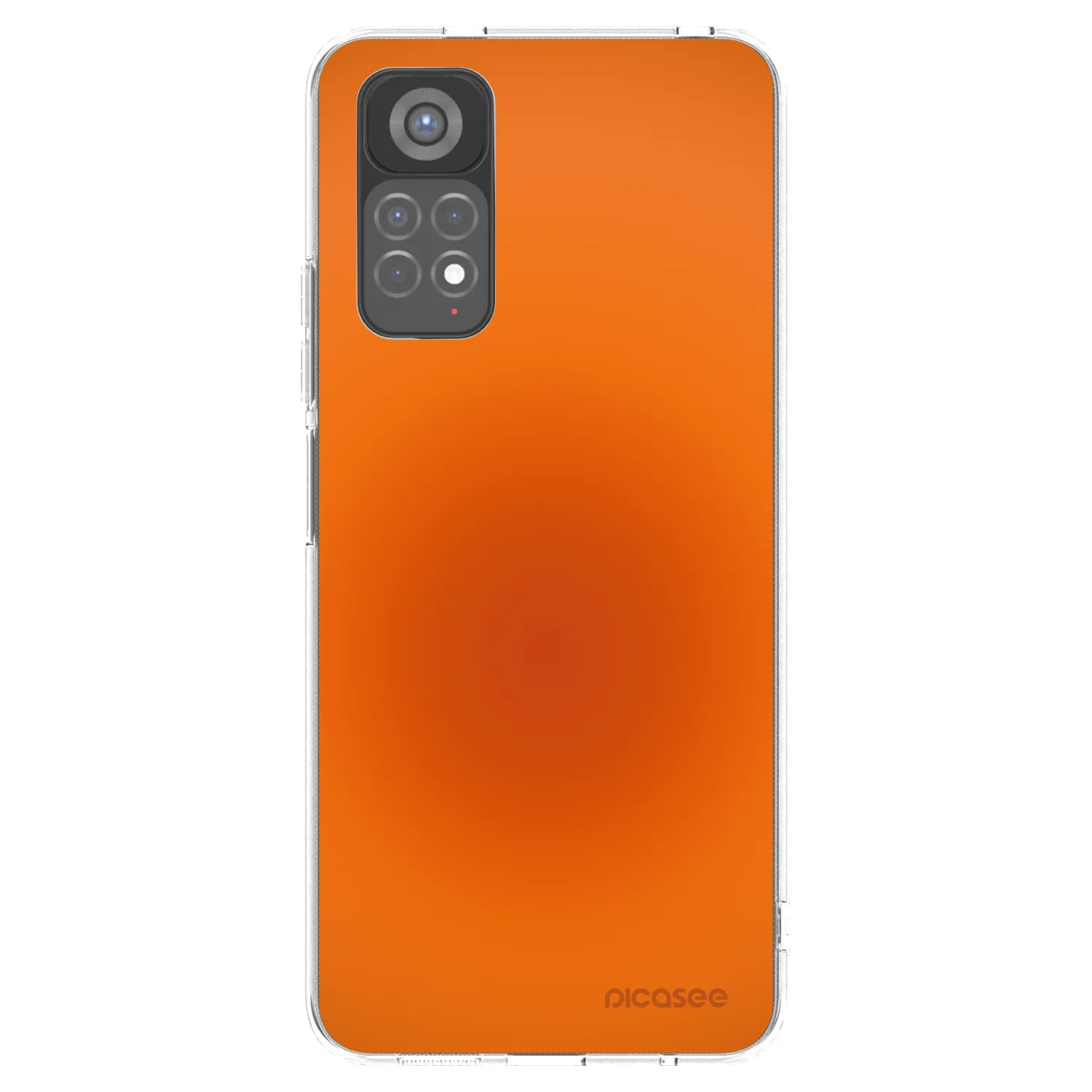 Picasee silikonový průhledný obal pro Xiaomi Redmi Note 11S 5G - Heat Core
