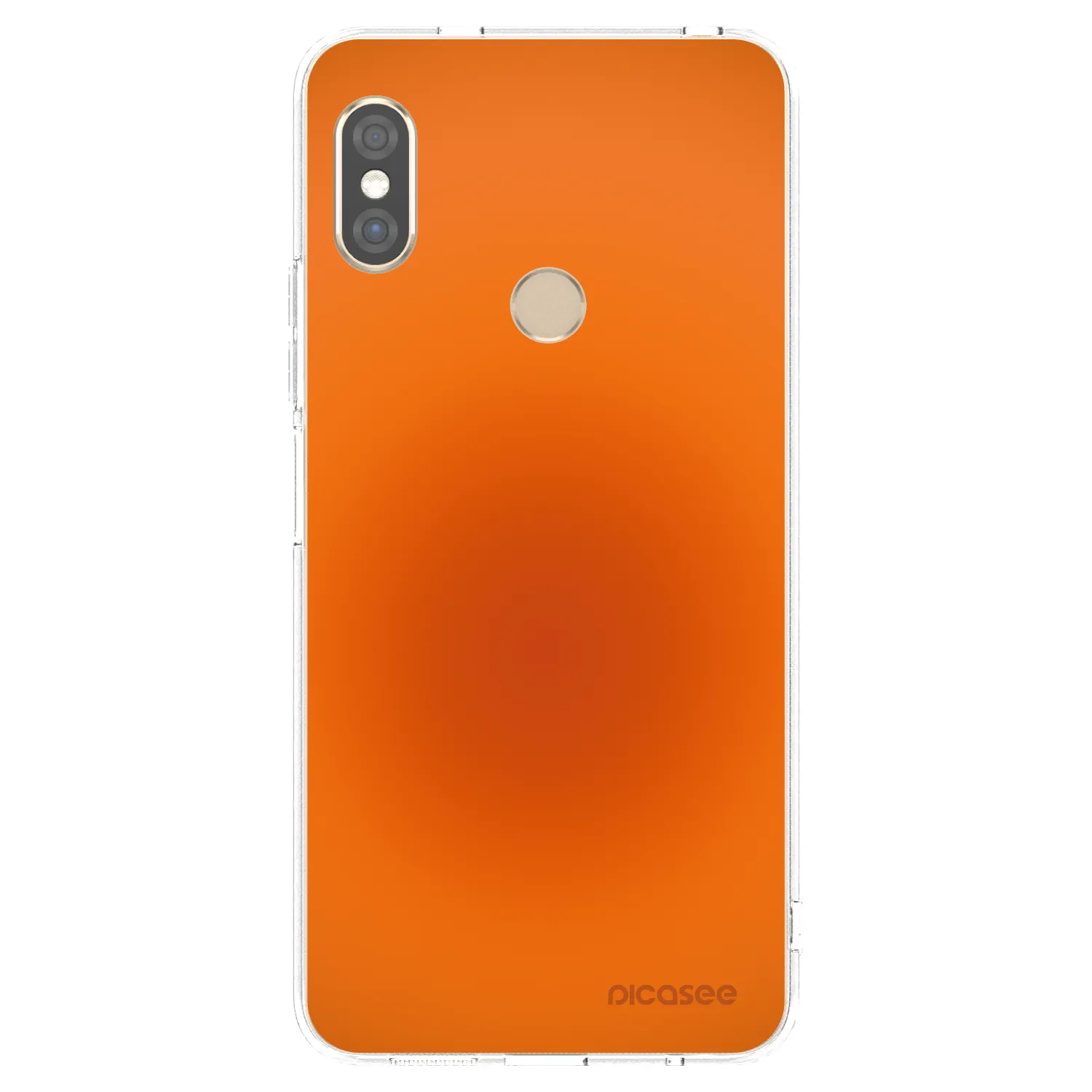 Picasee silikonový průhledný obal pro Xiaomi Redmi Note 5 Global - Heat Core