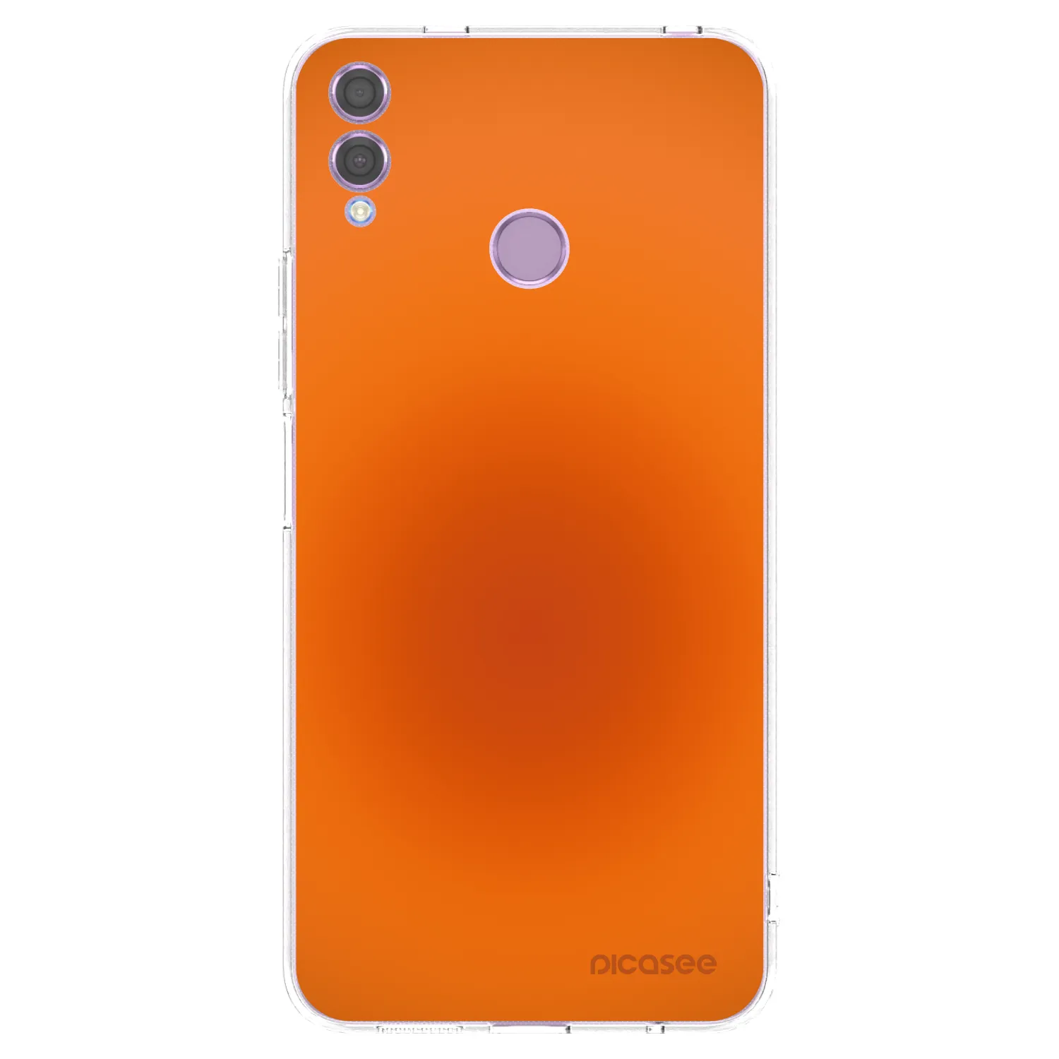 Picasee silikonový průhledný obal pro Honor 8X - Heat Core
