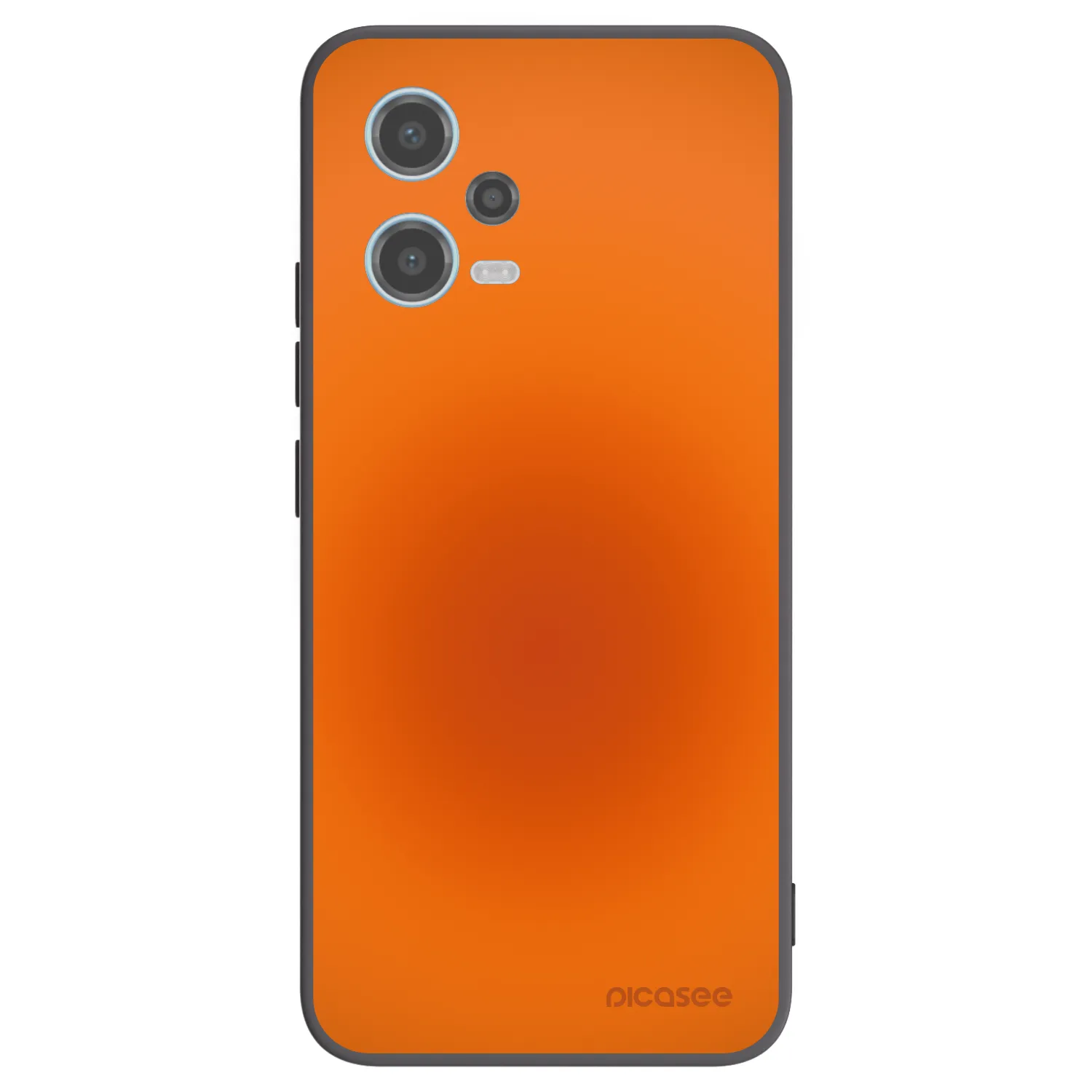 Picasee silikonový černý obal pro Xiaomi Redmi Note 12 5G - Heat Core