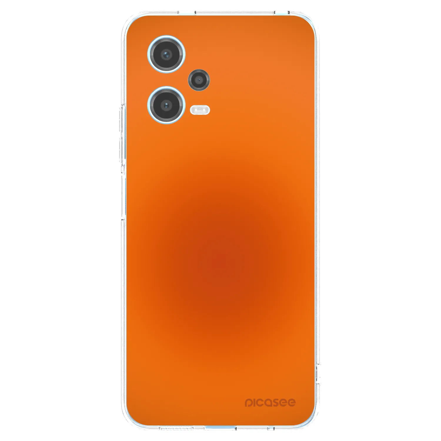 Picasee silikonový průhledný obal pro Xiaomi Redmi Note 12 5G - Heat Core