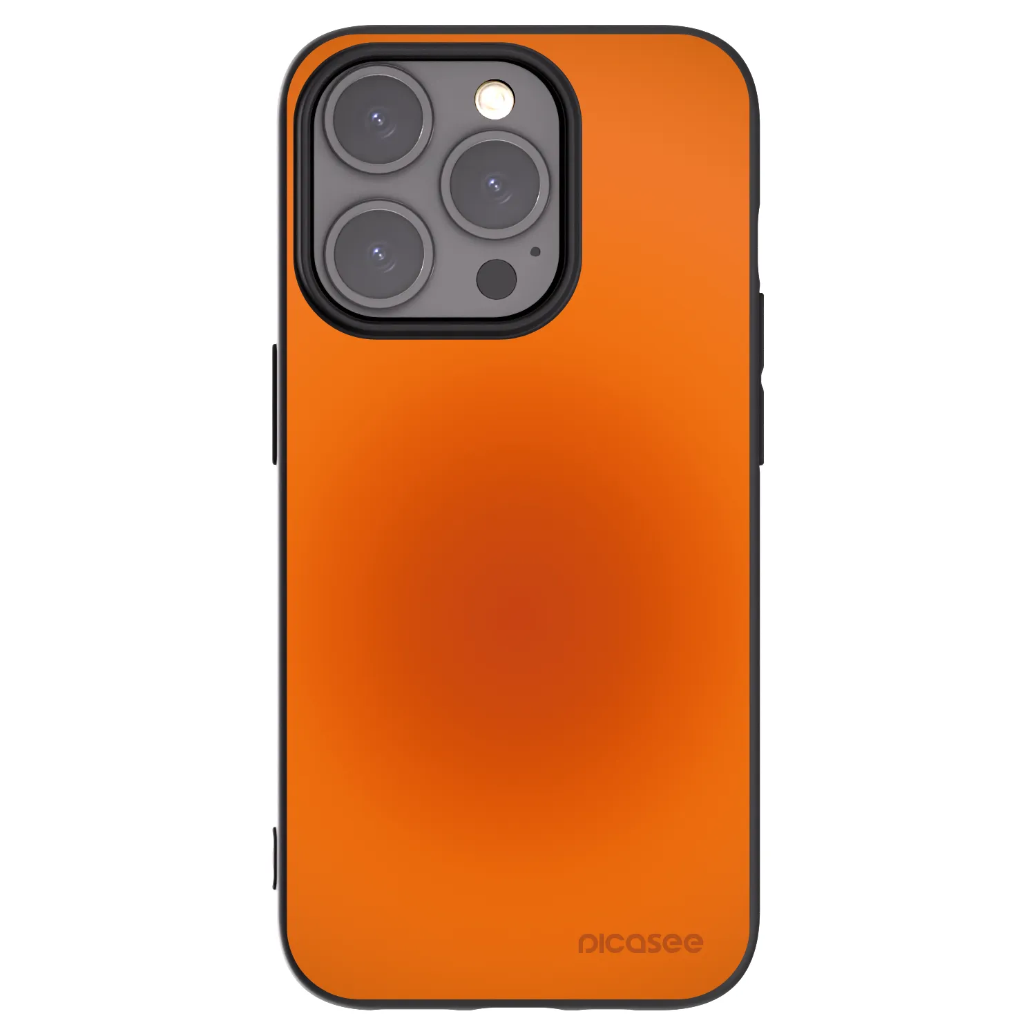Picasee silikonový černý obal pro Apple iPhone 15 Pro - Heat Core