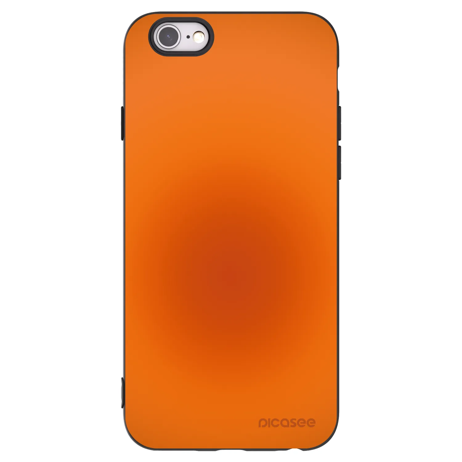 Picasee silikonový černý obal pro Apple iPhone 6/6S - Heat Core