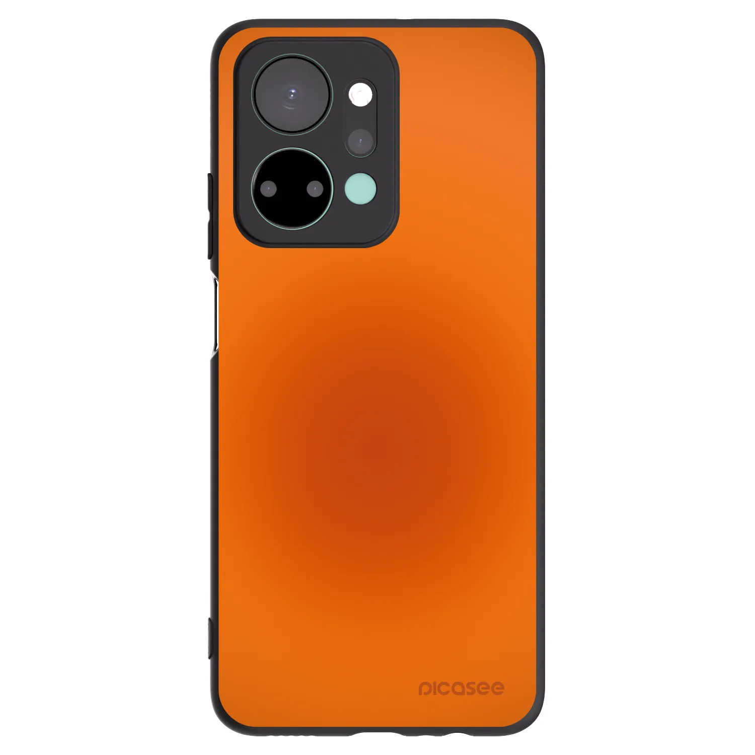 Picasee silikonový černý obal pro Honor X7a - Heat Core