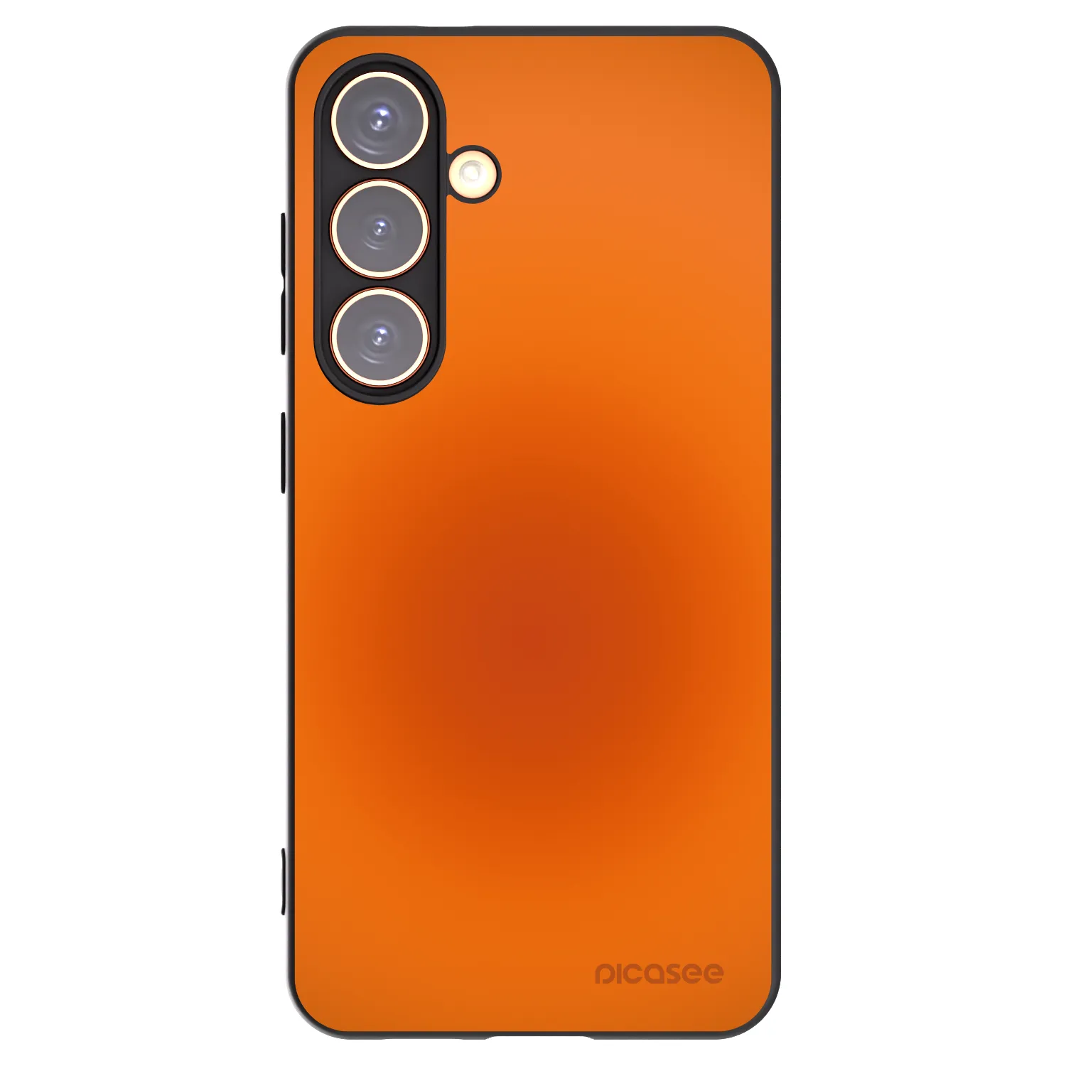 Picasee silikonový černý obal pro Samsung Galaxy S24 S921B 5G - Heat Core